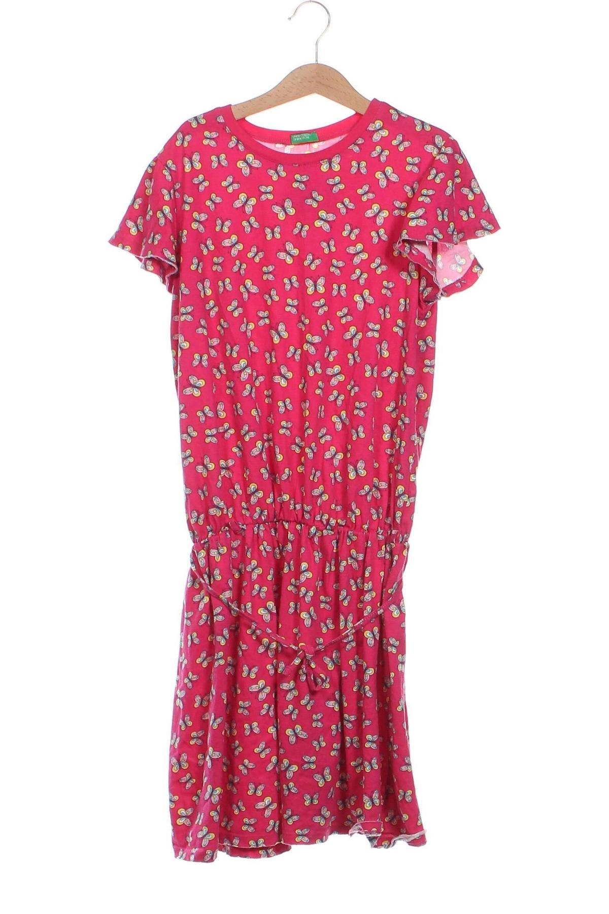 Kinderkleid United Colors Of Benetton, Größe 14-15y/ 168-170 cm, Farbe Rosa, Preis 7,56 €