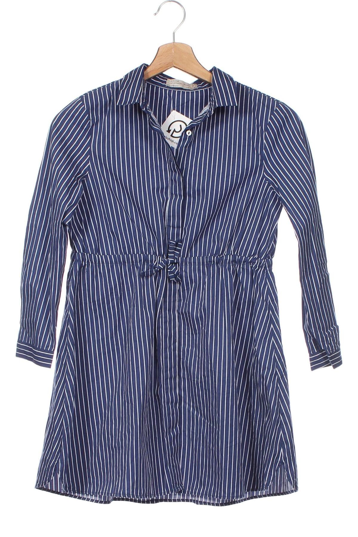 Kinderkleid Zara, Größe 7-8y/ 128-134 cm, Farbe Blau, Preis € 6,72