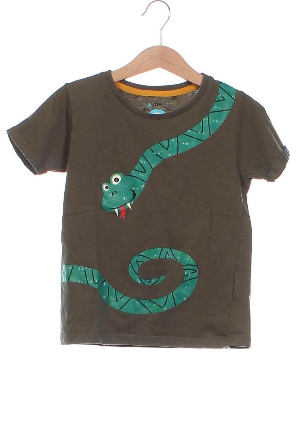 Dziecięcy T-shirt, Rozmiar 6-7y/ 122-128 cm, Kolor Zielony, Cena 26,97 zł