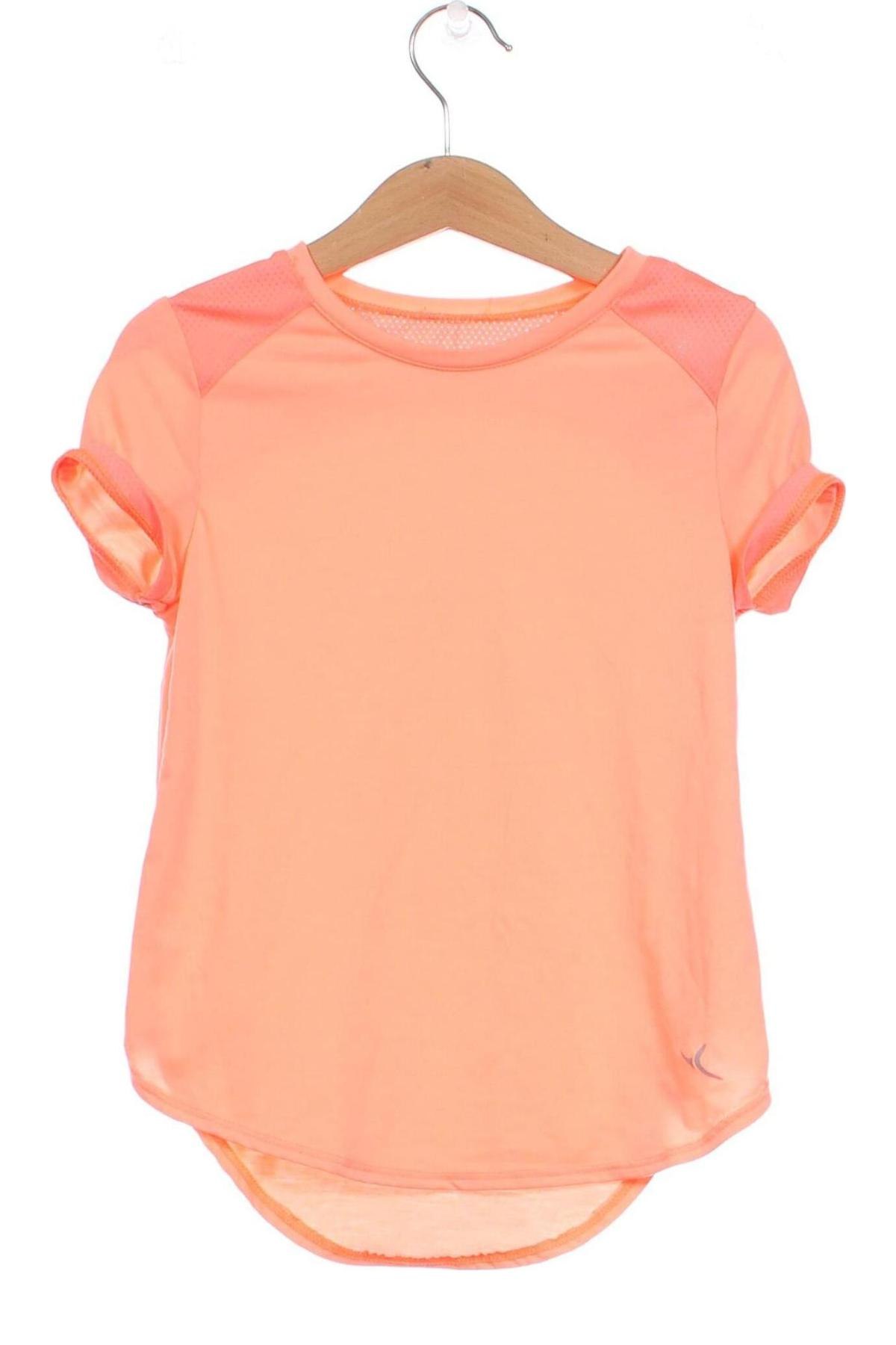 Детска тениска, Размер 5-6y/ 116-122 см, Цвят Оранжев, Цена 6,69 лв.