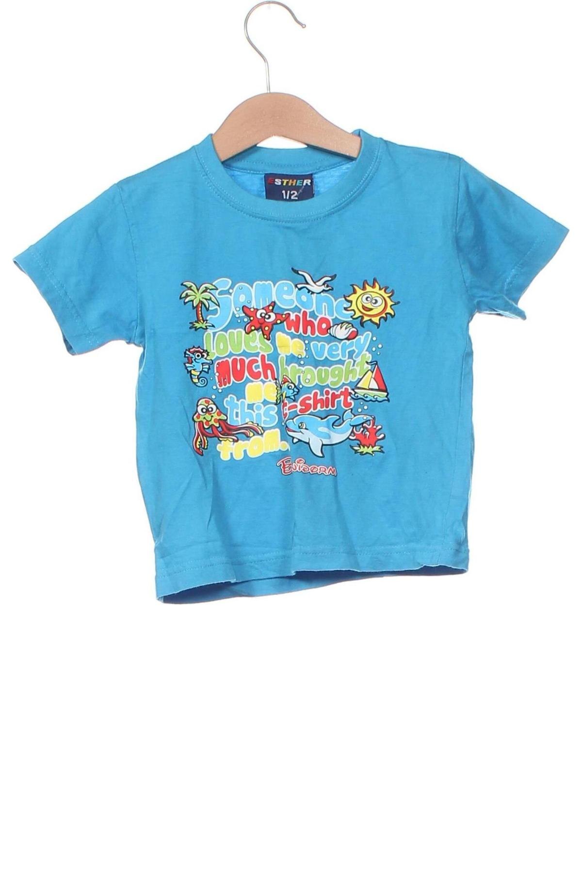 Kinder T-Shirt, Größe 18-24m/ 86-98 cm, Farbe Blau, Preis € 2,92