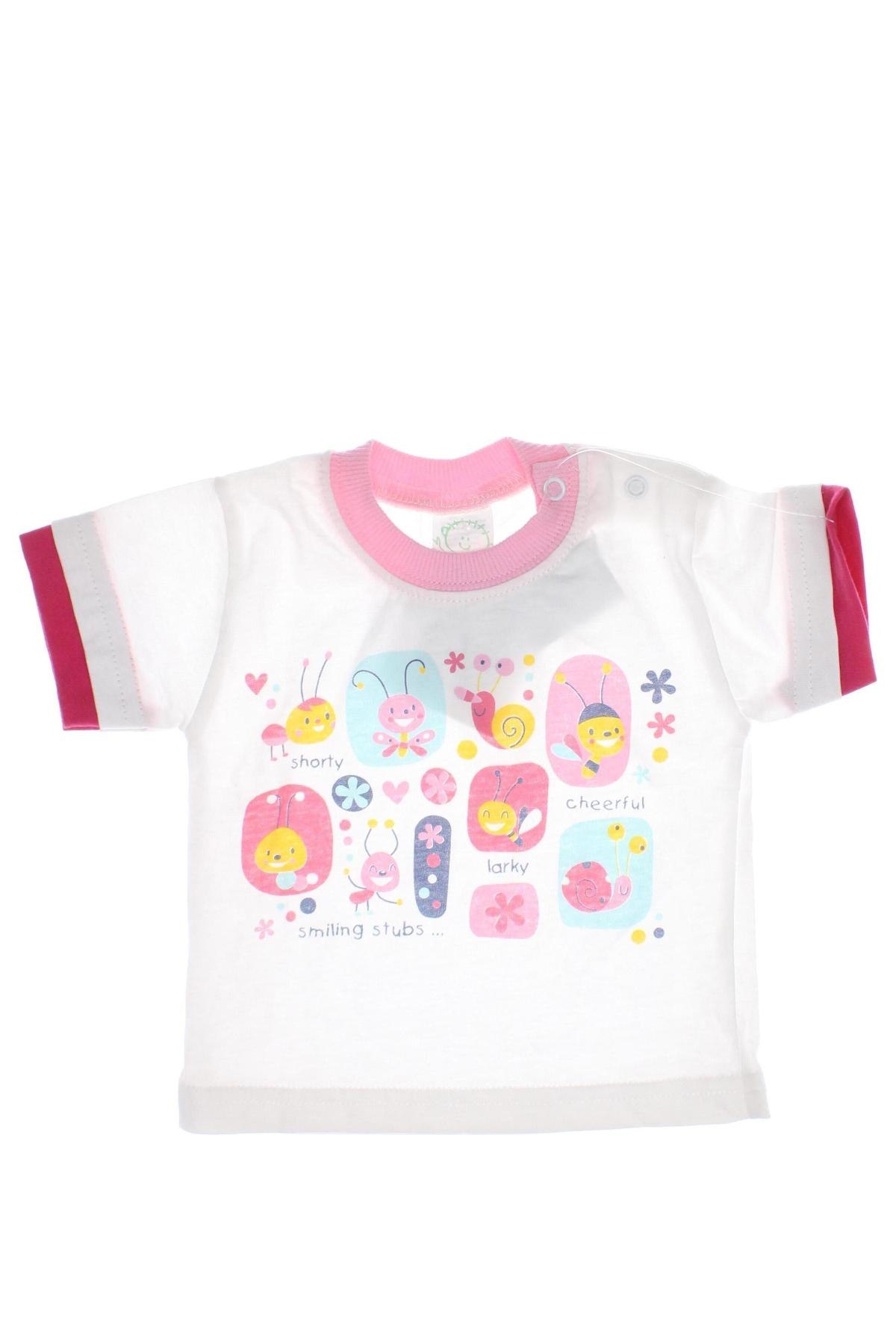 Детска тениска, Размер 6-9m/ 68-74 см, Цвят Бял, Цена 9,60 лв.