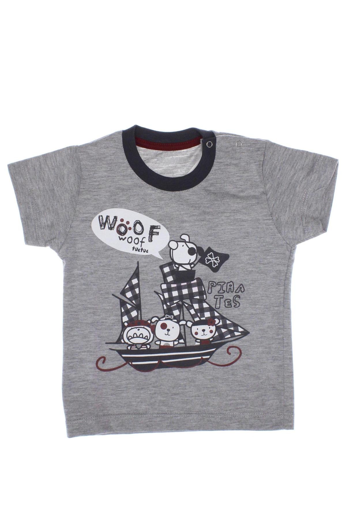 Детска тениска, Размер 12-18m/ 80-86 см, Цвят Сив, Цена 16,00 лв.