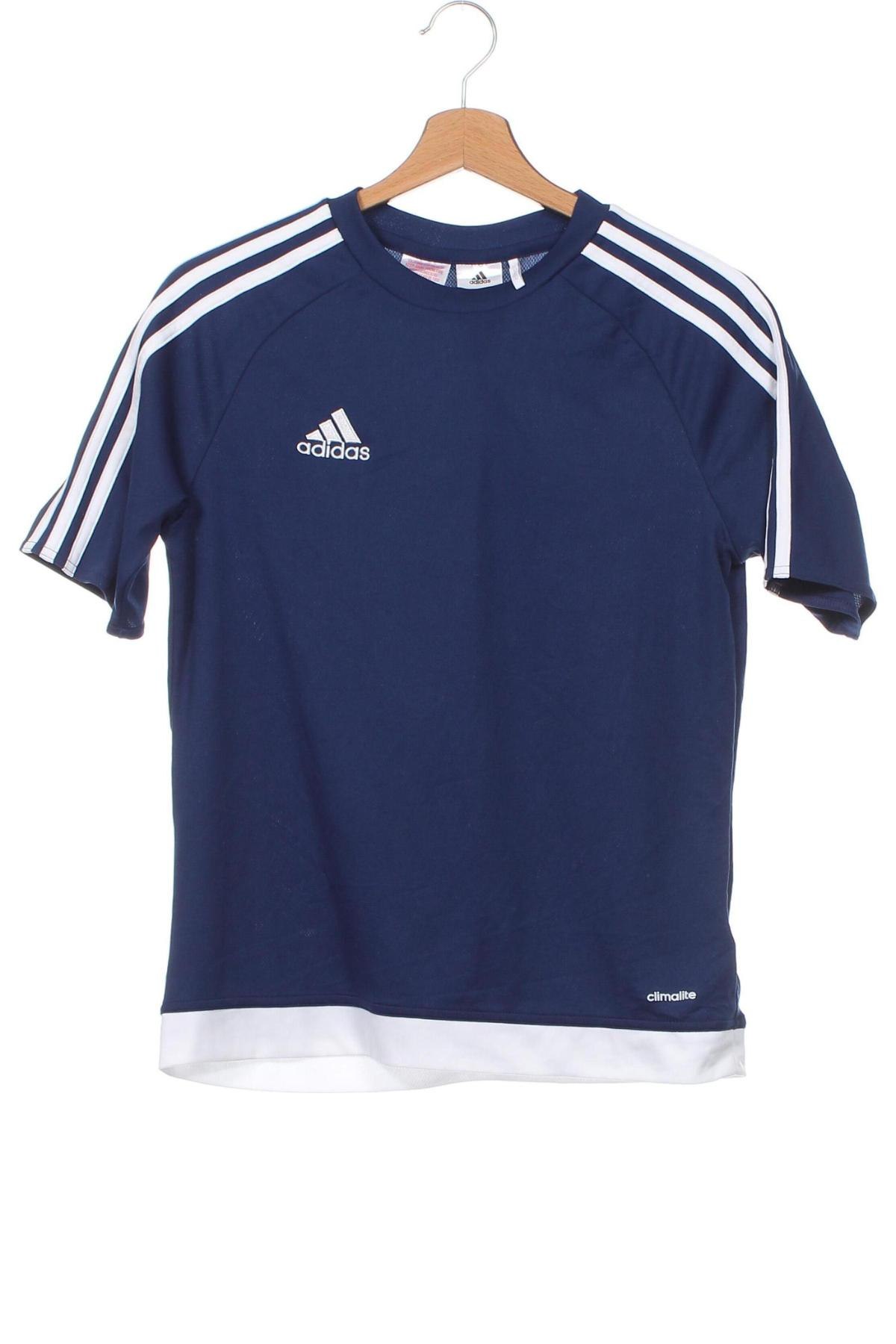 Detské tričko Adidas, Veľkosť 12-13y/ 158-164 cm, Farba Modrá, Cena  5,67 €