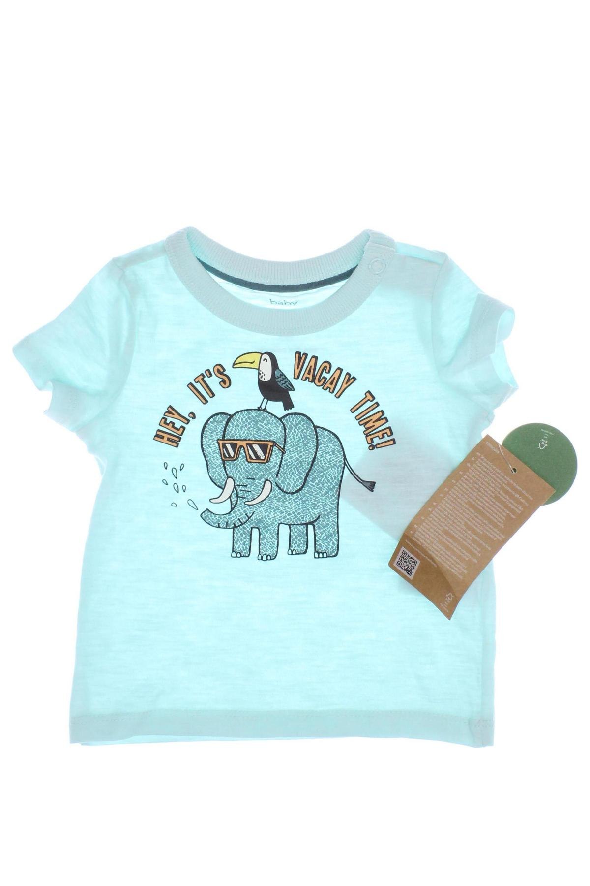 Kinder T-Shirt C&A, Größe 3-6m/ 62-68 cm, Farbe Blau, Preis € 4,66