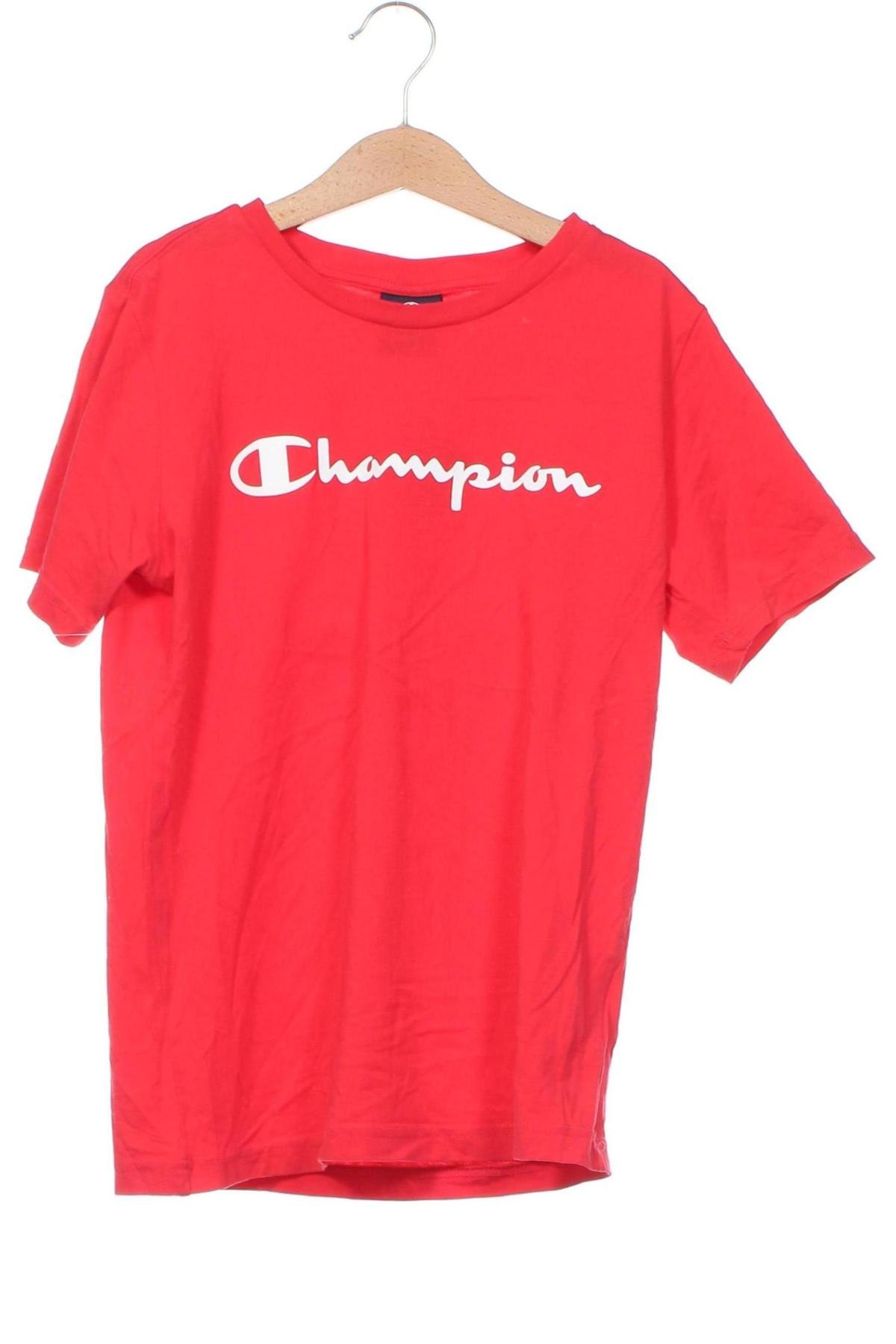 Dziecięcy T-shirt Champion, Rozmiar 9-10y/ 140-146 cm, Kolor Czerwony, Cena 87,96 zł