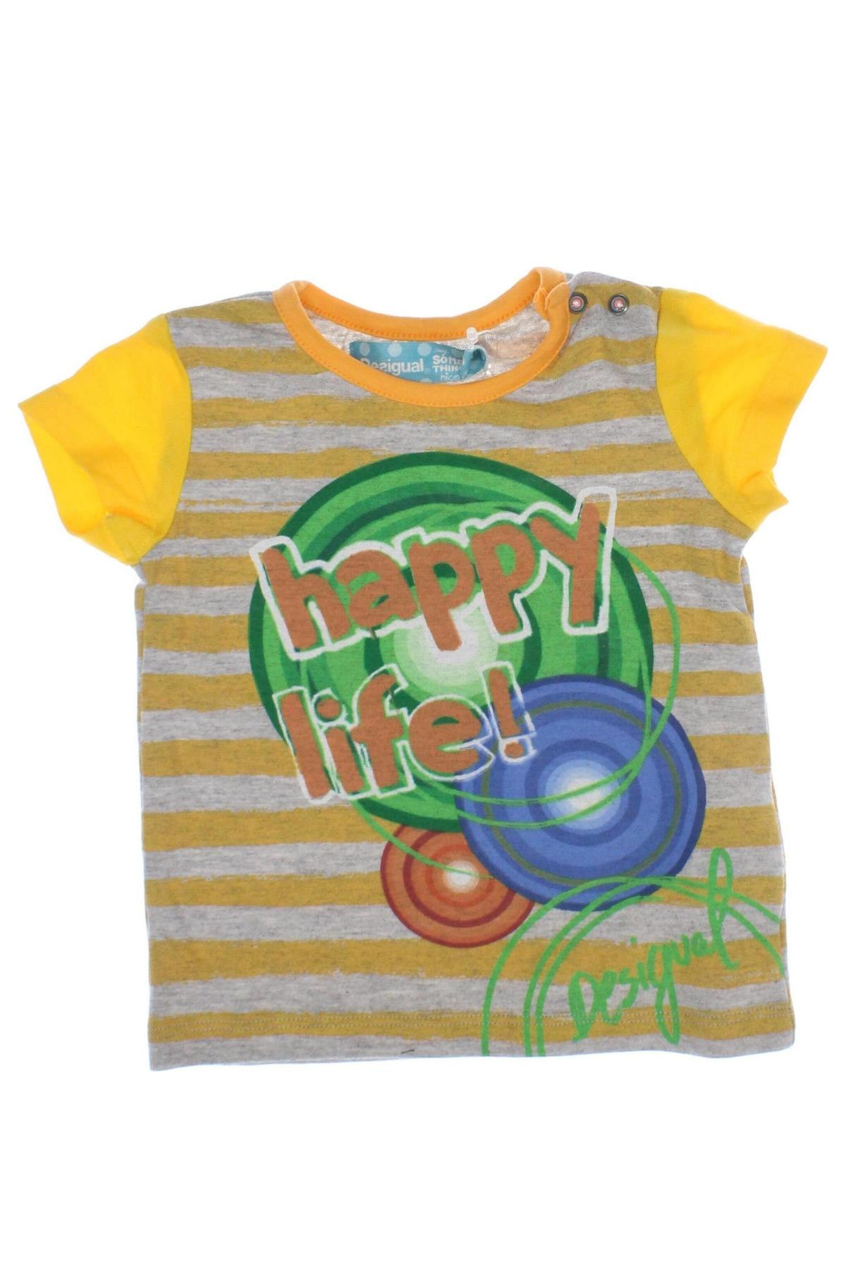 Kinder T-Shirt Desigual, Größe 3-6m/ 62-68 cm, Farbe Mehrfarbig, Preis 15,65 €