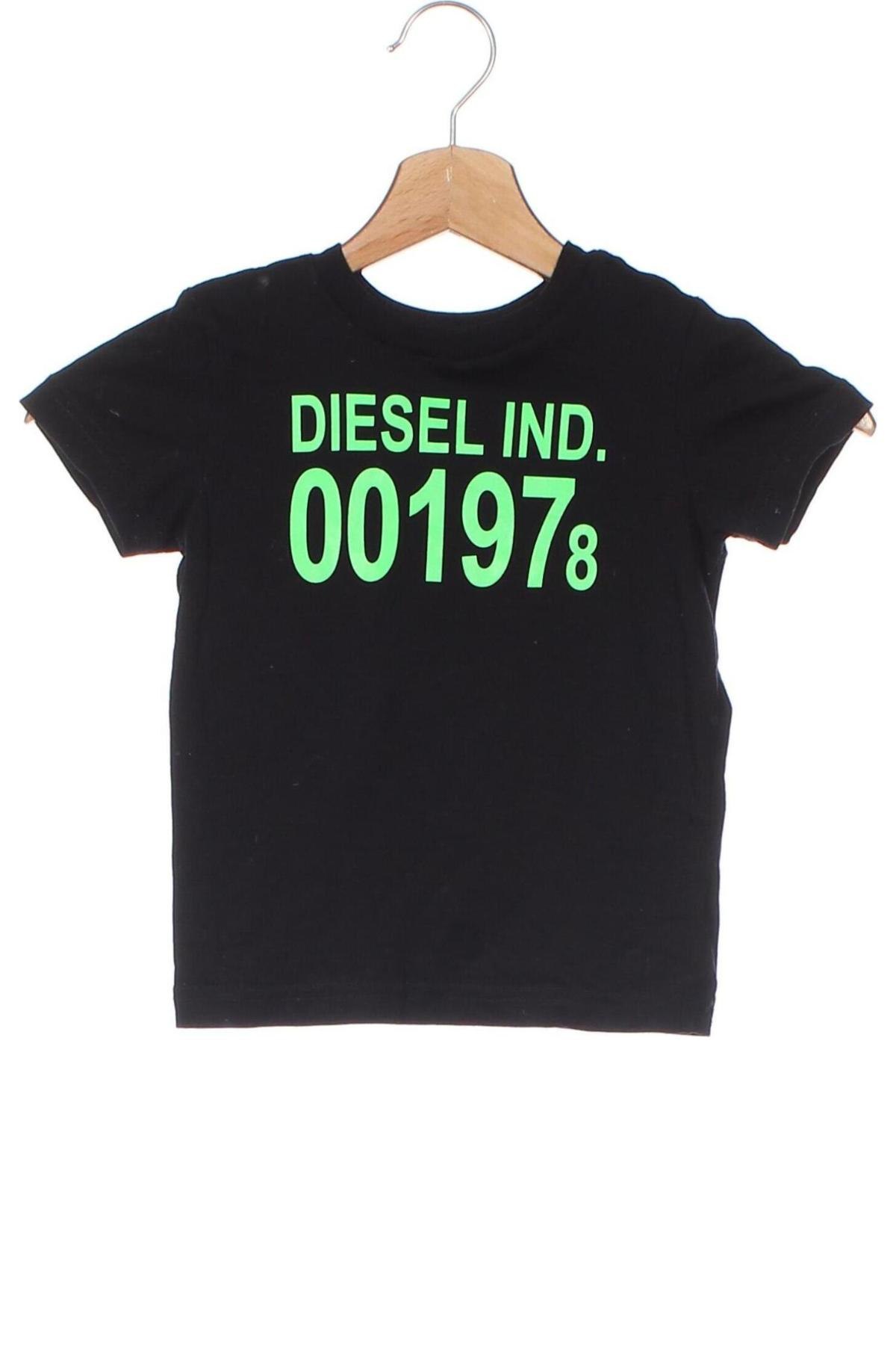 Tricou pentru copii Diesel, Mărime 4-5y/ 110-116 cm, Culoare Negru, Preț 87,00 Lei