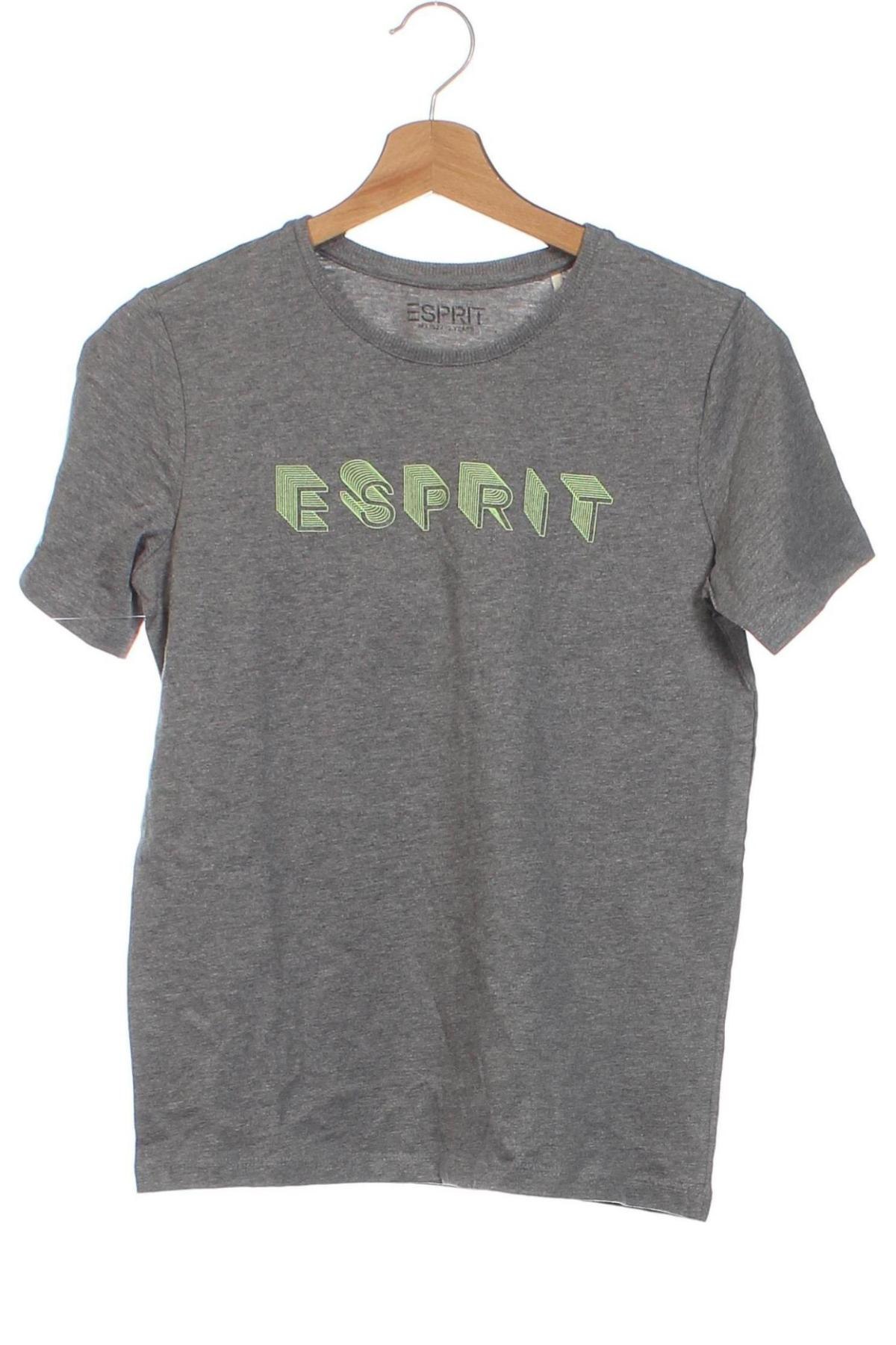 Dziecięcy T-shirt Esprit, Rozmiar 11-12y/ 152-158 cm, Kolor Szary, Cena 60,69 zł