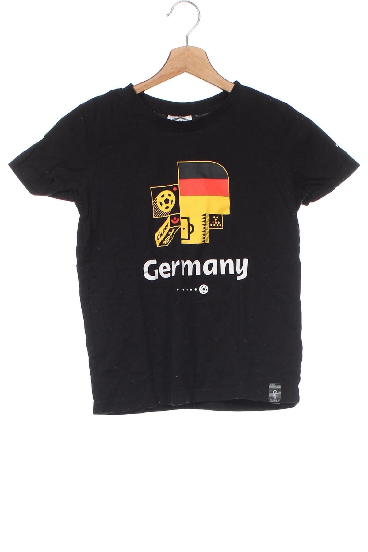 Dziecięcy T-shirt Fifa World Cup, Rozmiar 8-9y/ 134-140 cm, Kolor Czarny, Cena 20,49 zł