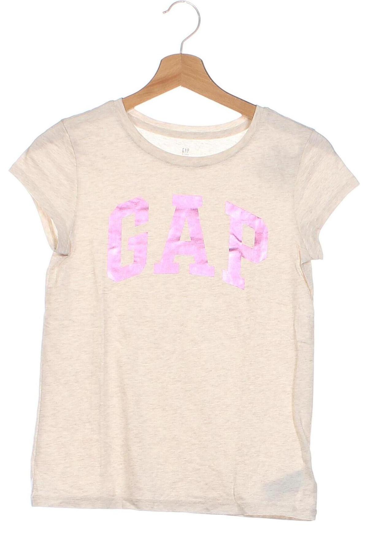 Kinder T-Shirt Gap Kids, Größe 13-14y/ 164-168 cm, Farbe Ecru, Preis € 11,74