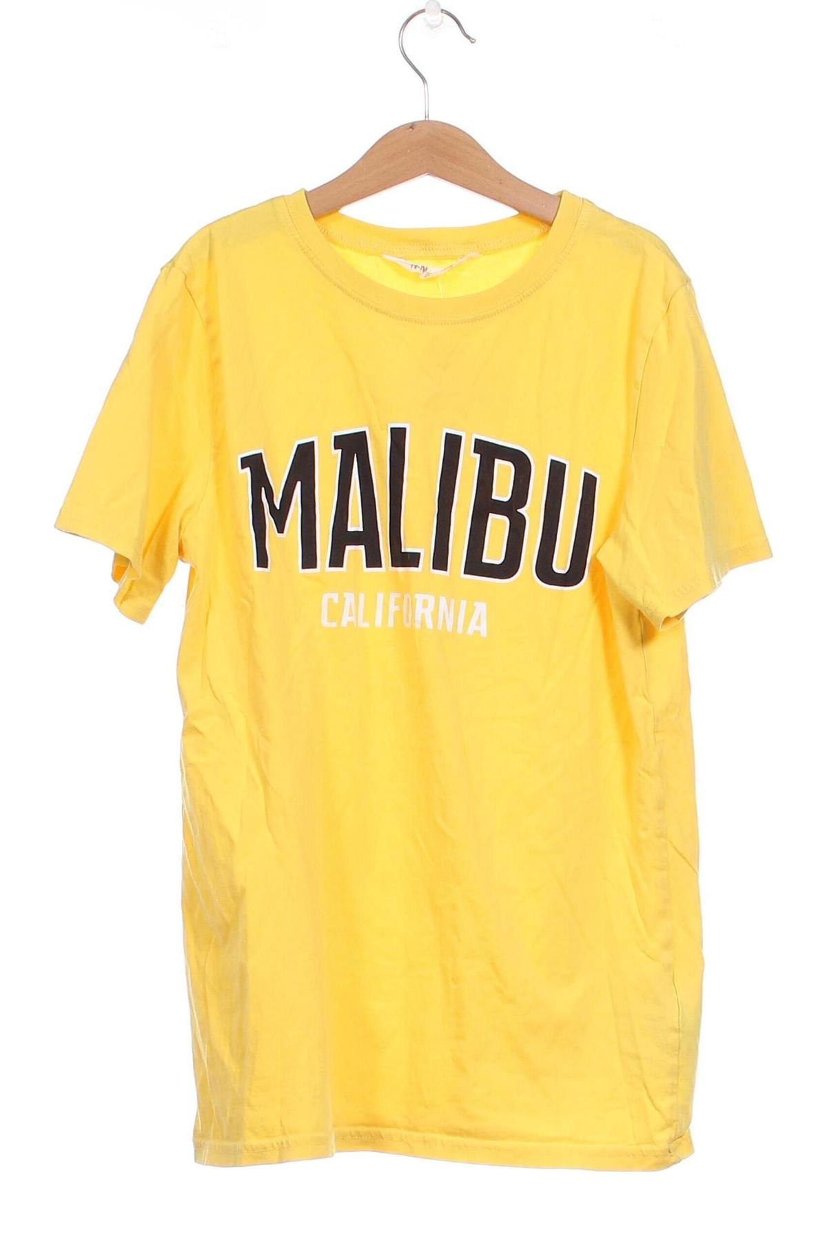 Детска тениска H&M, Размер 10-11y/ 146-152 см, Цвят Жълт, Цена 6,69 лв.