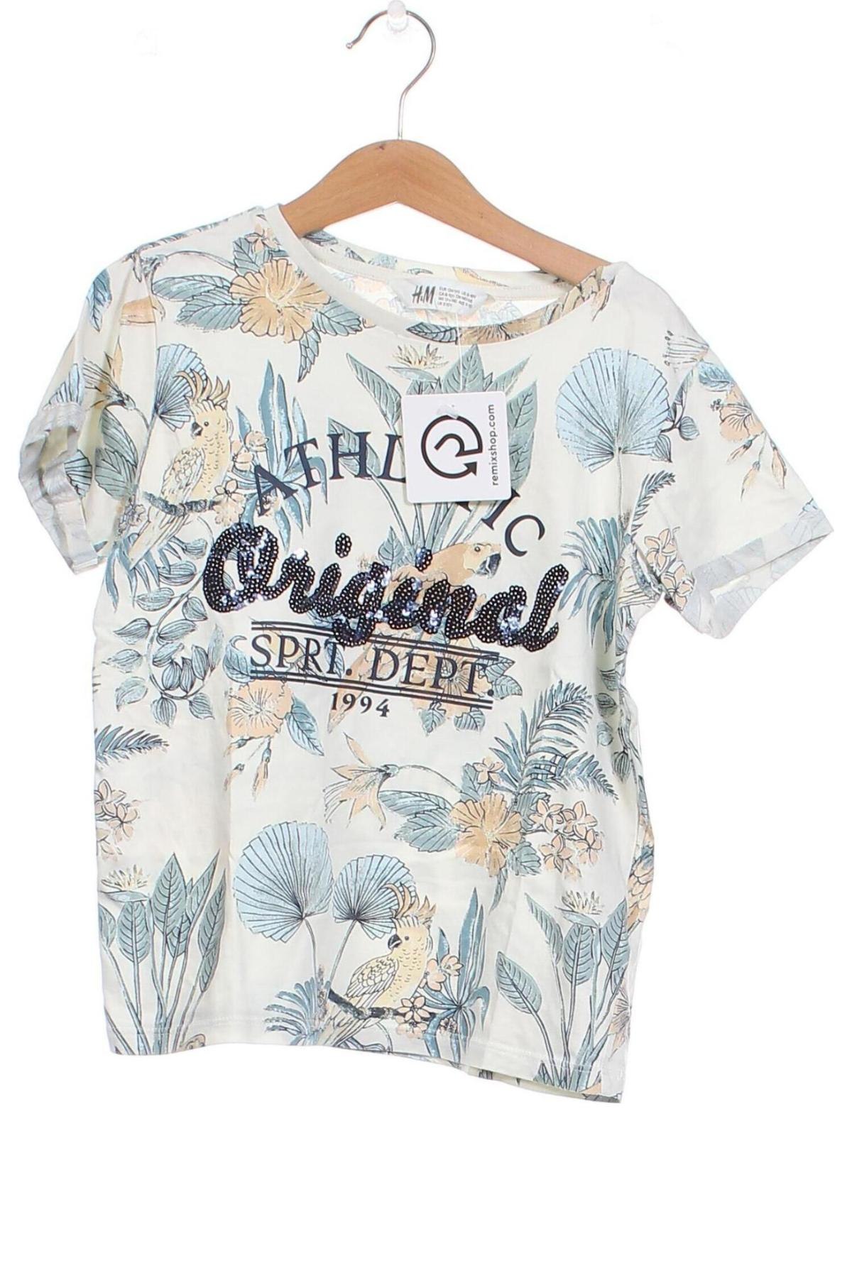 Παιδικό μπλουζάκι H&M, Μέγεθος 8-9y/ 134-140 εκ., Χρώμα Πολύχρωμο, Τιμή 3,50 €