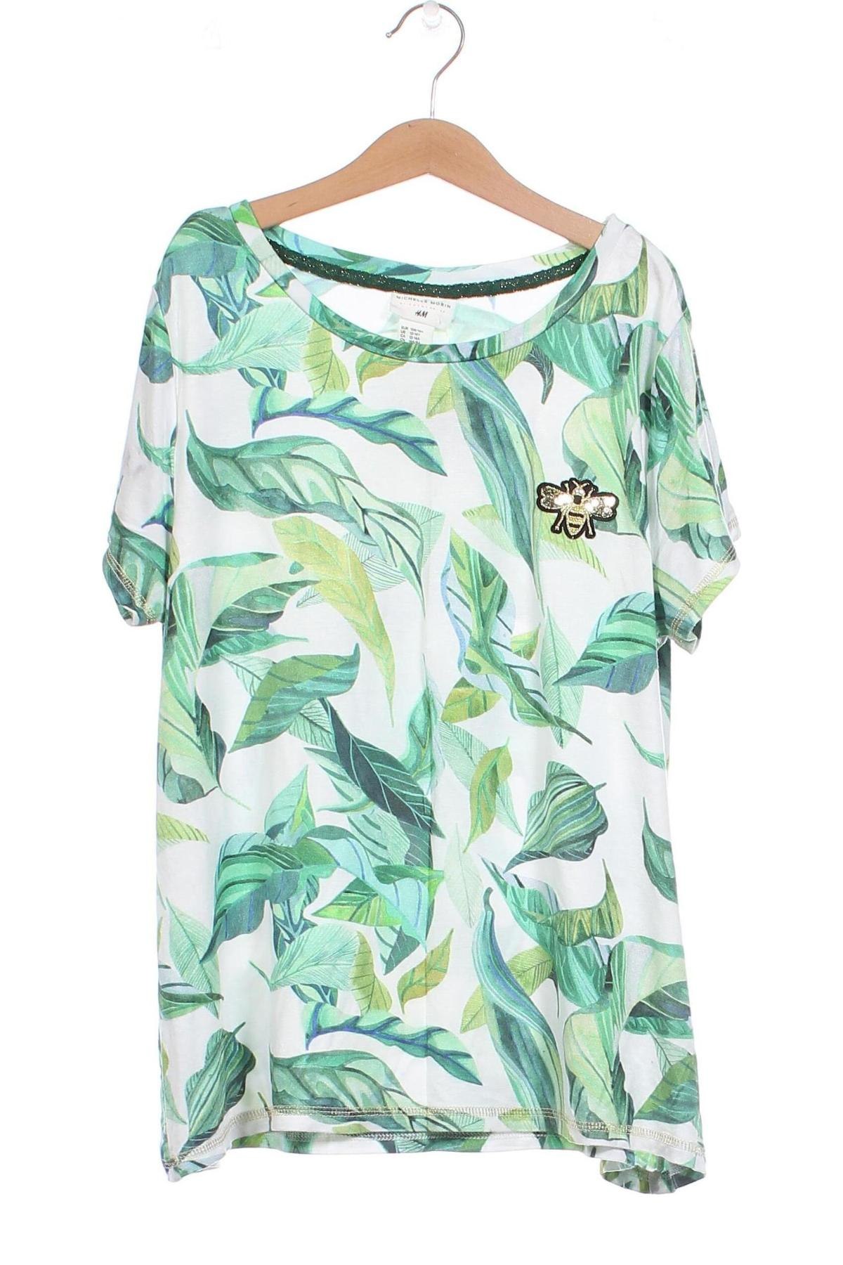 Παιδικό μπλουζάκι H&M x Michelle Morin, Μέγεθος 12-13y/ 158-164 εκ., Χρώμα Πολύχρωμο, Τιμή 3,43 €