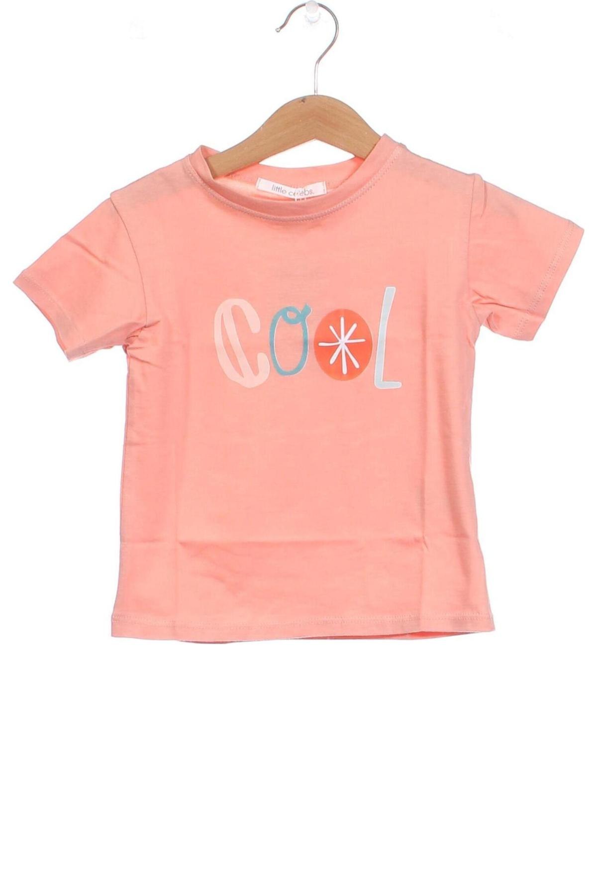 Dziecięcy T-shirt Little Celebs, Rozmiar 18-24m/ 86-98 cm, Kolor Różowy, Cena 21,33 zł