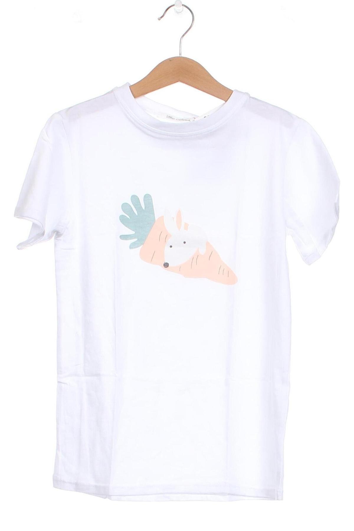 Dziecięcy T-shirt Little Celebs, Rozmiar 9-10y/ 140-146 cm, Kolor Biały, Cena 21,33 zł