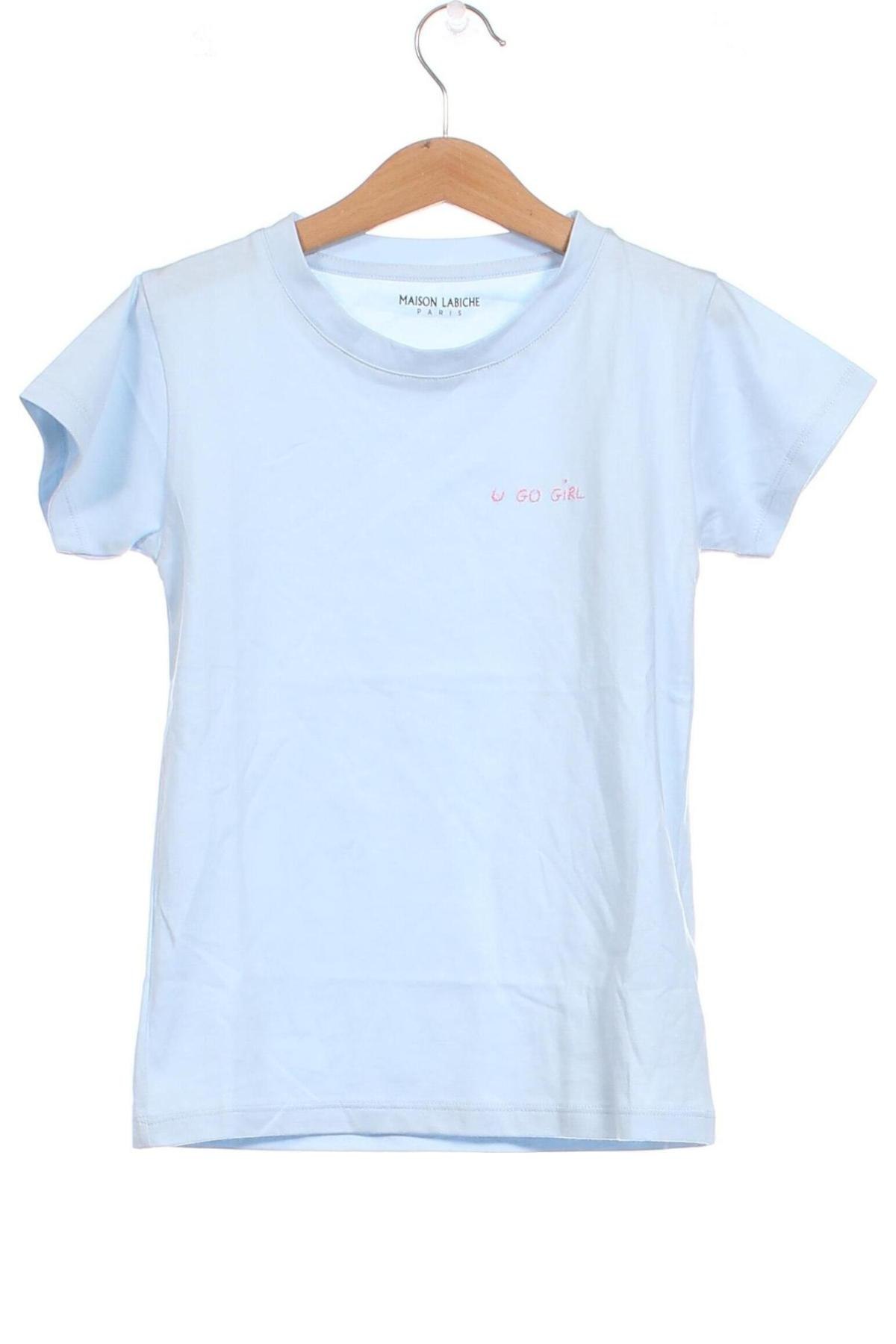 Dziecięcy T-shirt Maison Labiche, Rozmiar 7-8y/ 128-134 cm, Kolor Niebieski, Cena 170,59 zł