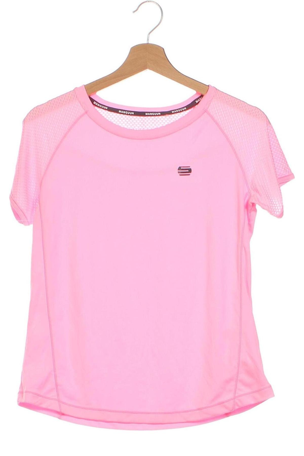Παιδικό μπλουζάκι Manguun, Μέγεθος 15-18y/ 170-176 εκ., Χρώμα Ρόζ , Τιμή 3,40 €