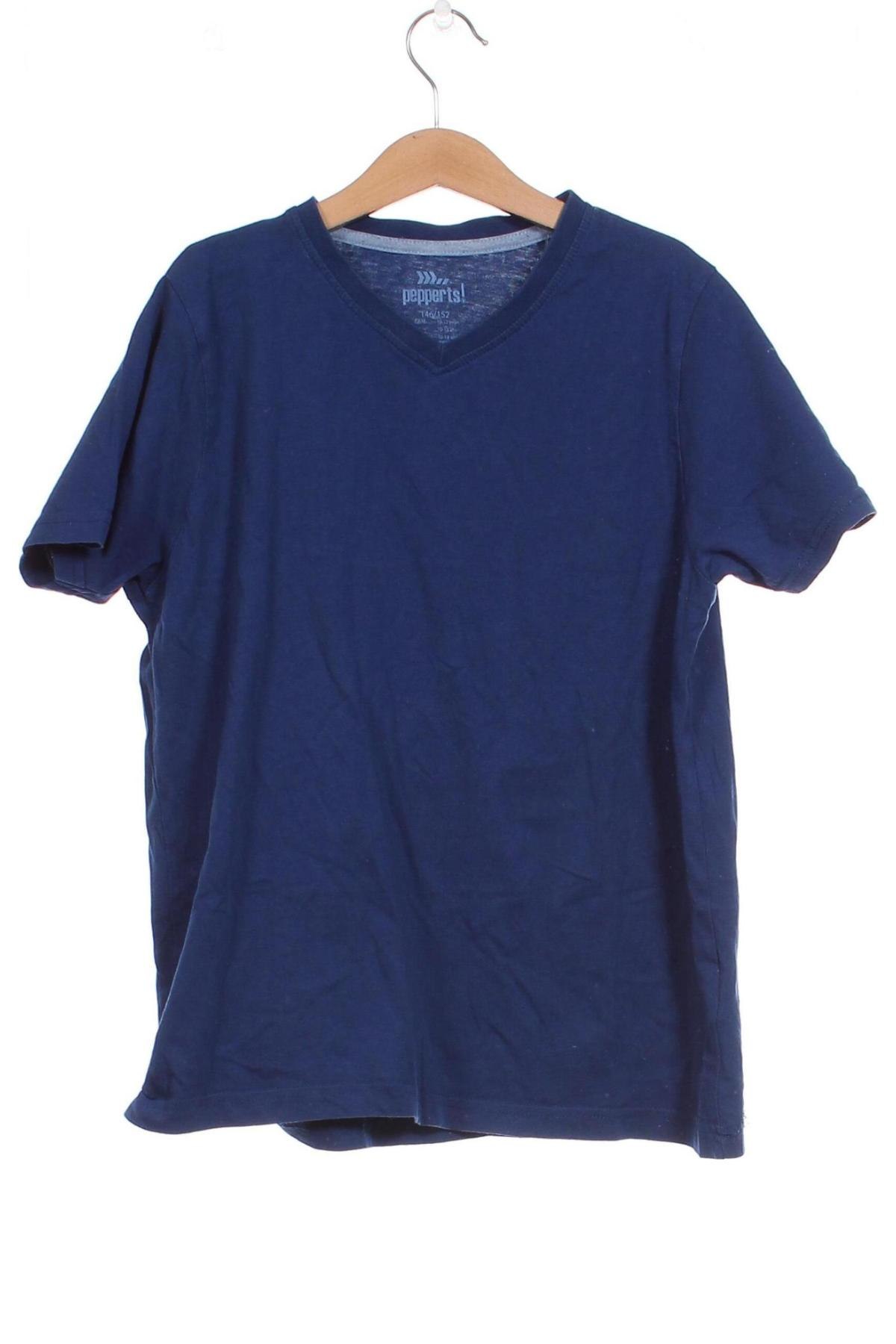 Παιδικό μπλουζάκι Pepper, Μέγεθος 11-12y/ 152-158 εκ., Χρώμα Μπλέ, Τιμή 4,80 €