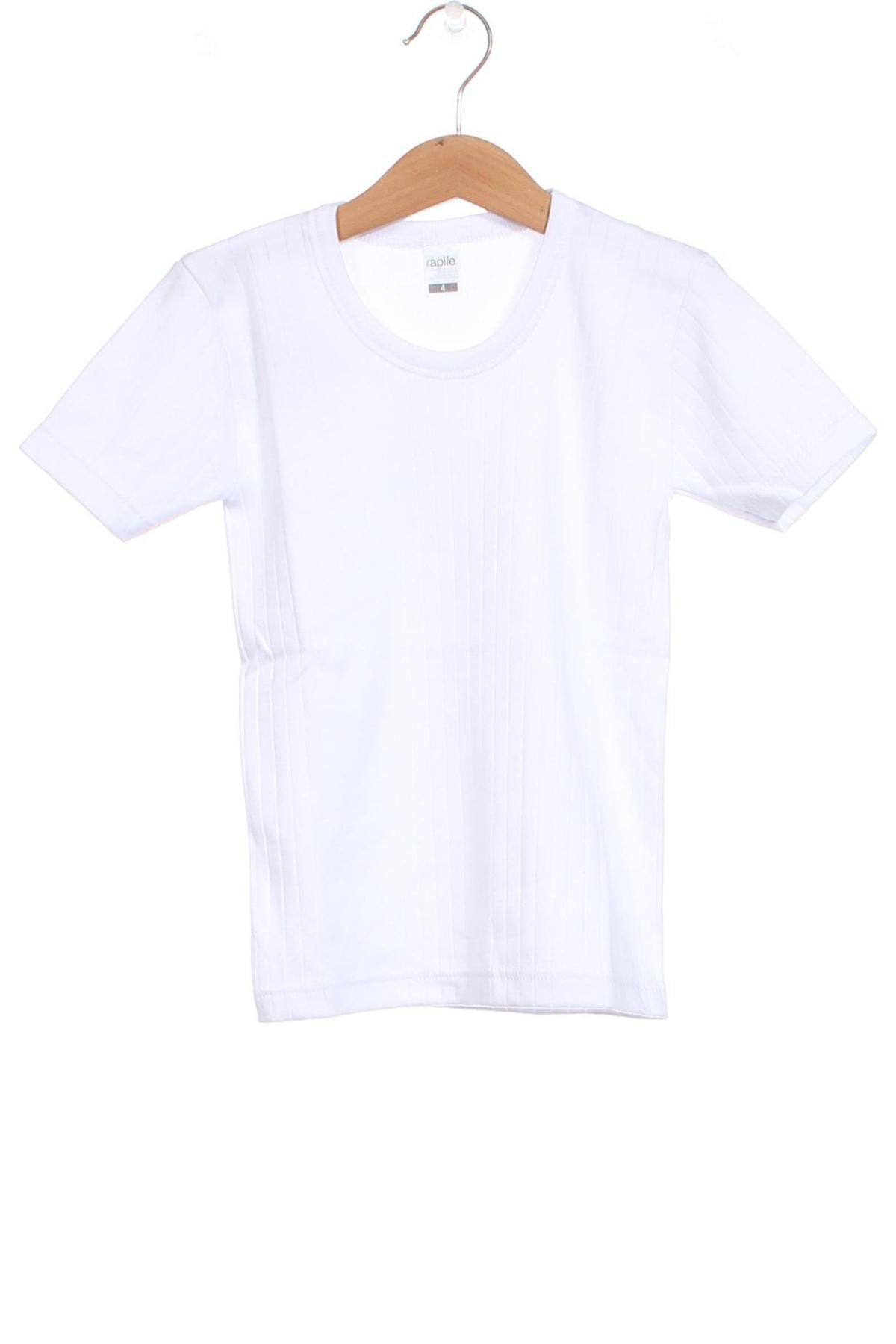 Kinder T-Shirt Rapife, Größe 3-4y/ 104-110 cm, Farbe Weiß, Preis € 6,80