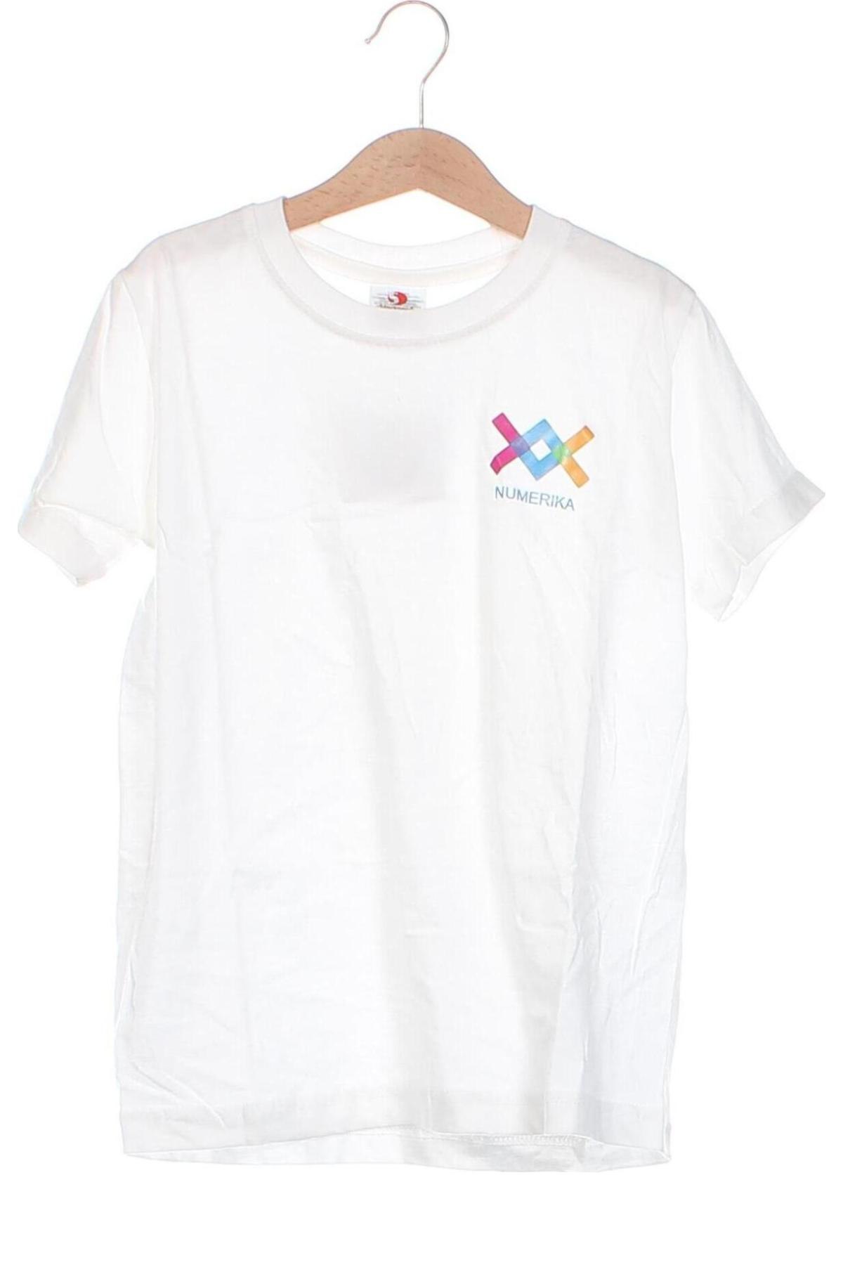 Kinder T-Shirt Stedman, Größe 8-9y/ 134-140 cm, Farbe Weiß, Preis € 3,32