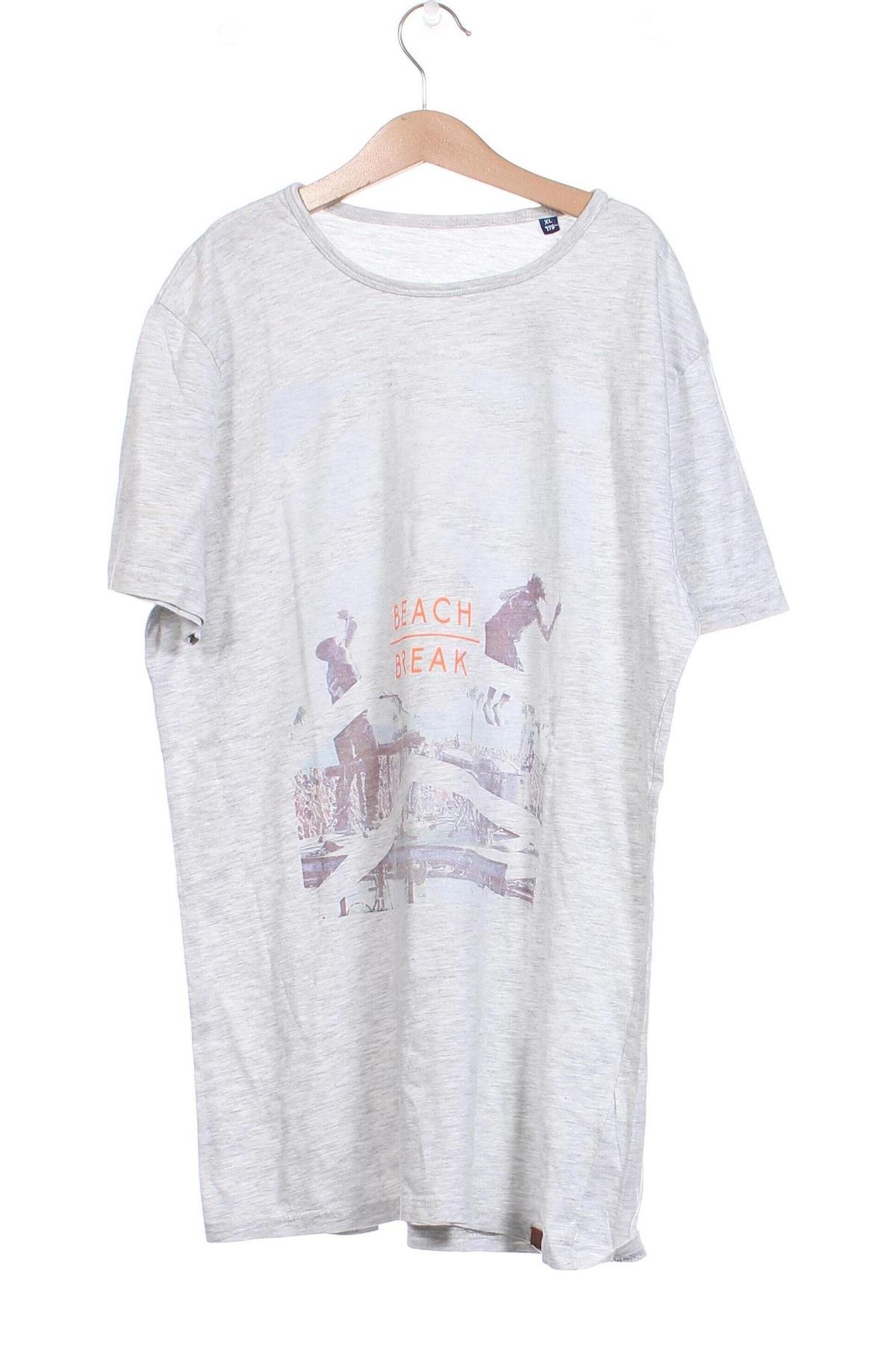 Παιδικό μπλουζάκι Tom Tailor, Μέγεθος 15-18y/ 170-176 εκ., Χρώμα Γκρί, Τιμή 8,00 €