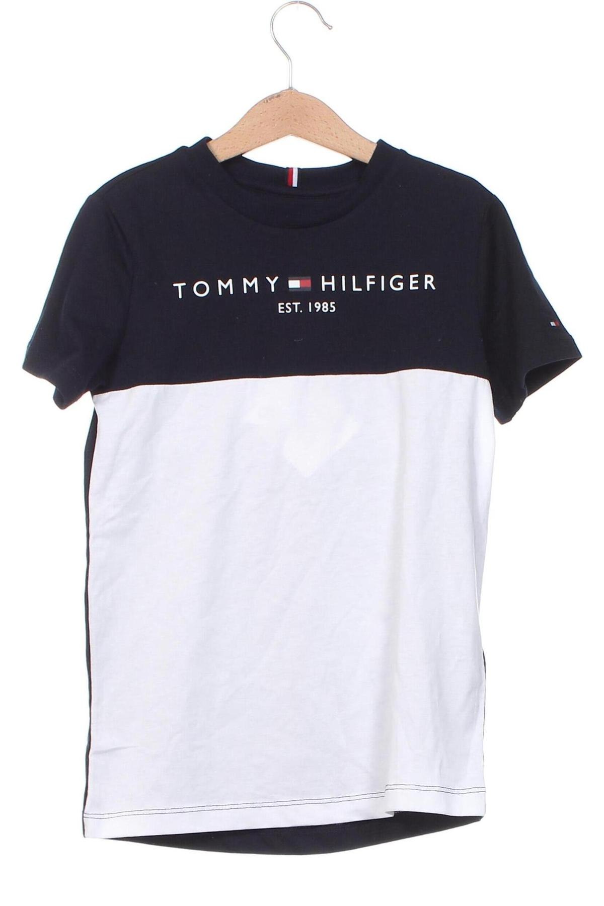 Gyerek póló Tommy Hilfiger, Méret 6-7y / 122-128 cm, Szín Fekete, Ár 9 725 Ft