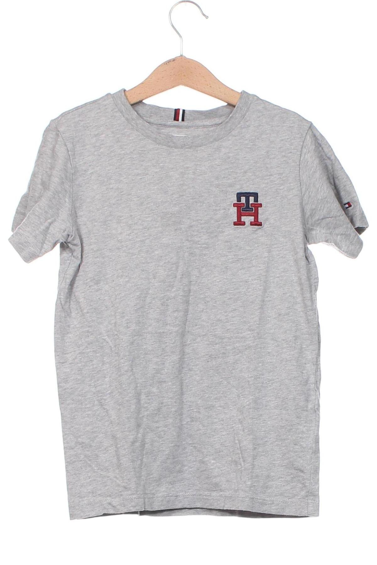 Kinder T-Shirt Tommy Hilfiger, Größe 7-8y/ 128-134 cm, Farbe Grau, Preis € 23,71