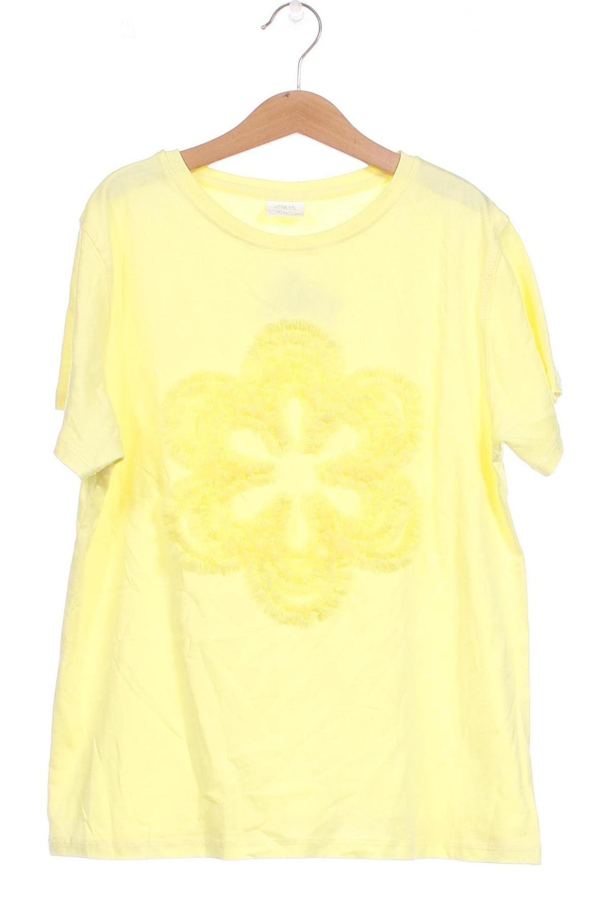Παιδικό μπλουζάκι Zara, Μέγεθος 13-14y/ 164-168 εκ., Χρώμα Κίτρινο, Τιμή 4,33 €