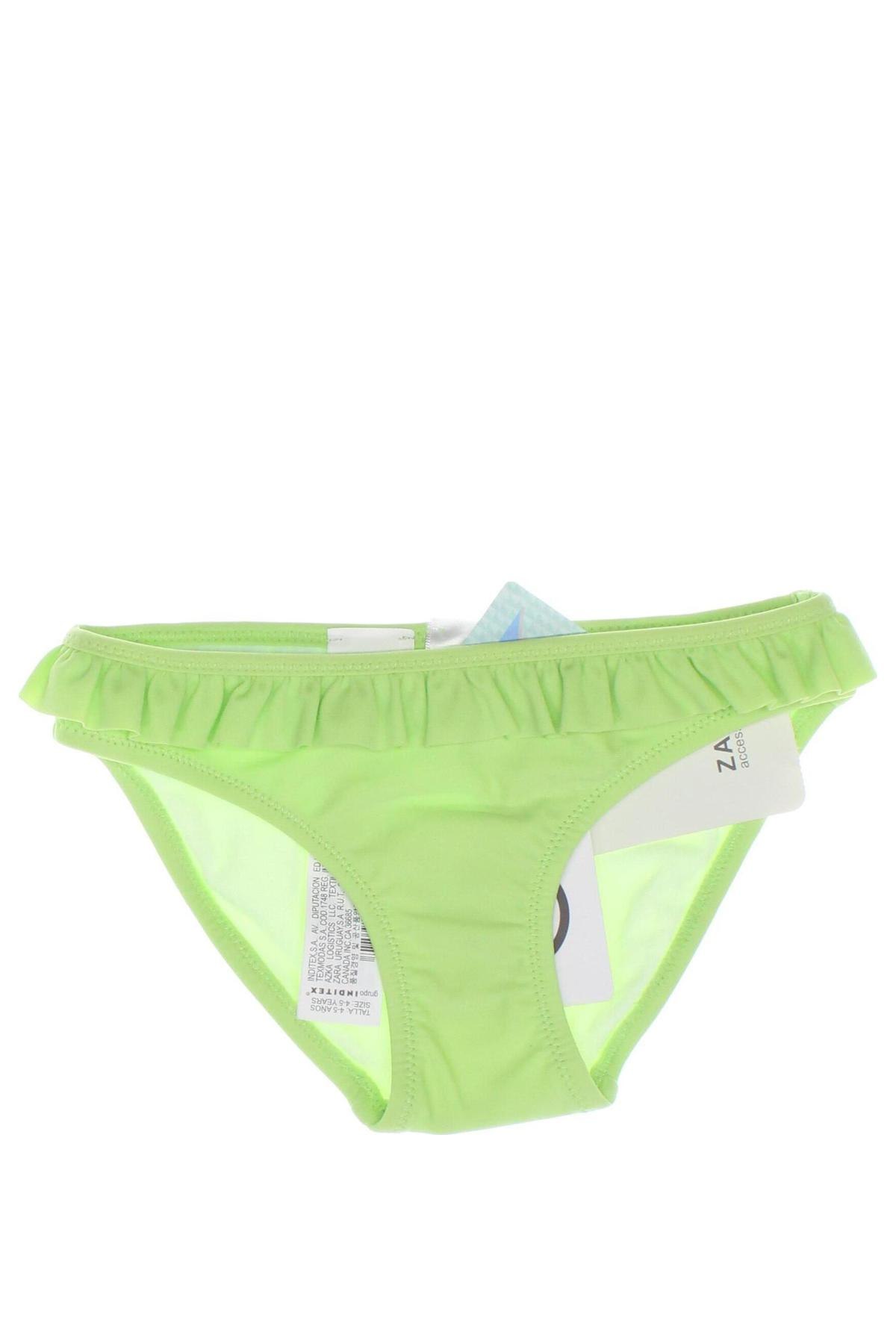 Dětské plavky  Zara, Velikost 4-5y/ 110-116 cm, Barva Zelená, Cena  209,00 Kč