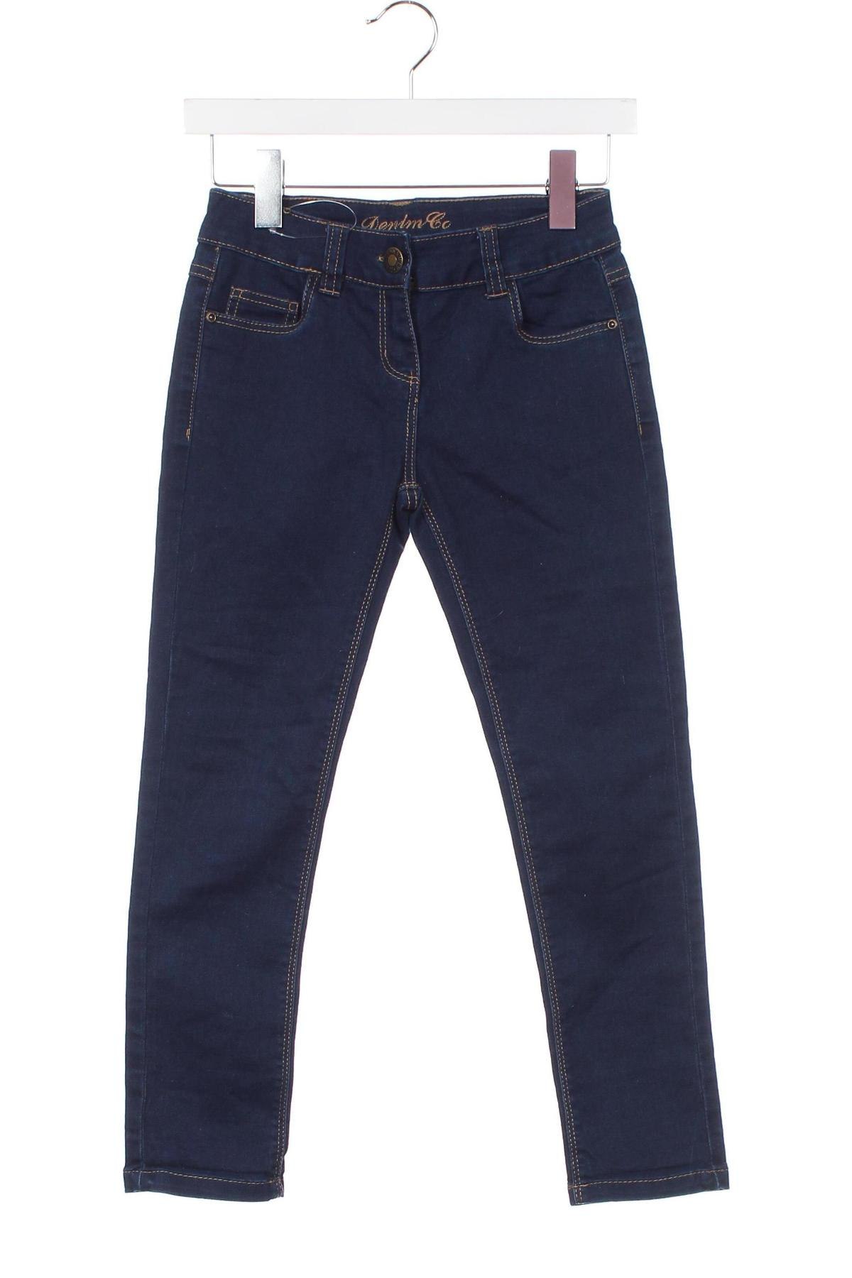 Dziecięce jeansy Denim&Co., Rozmiar 7-8y/ 128-134 cm, Kolor Niebieski, Cena 45,88 zł