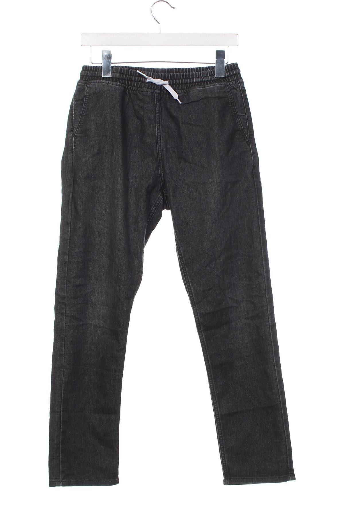 Dziecięce jeansy H&M, Rozmiar 12-13y/ 158-164 cm, Kolor Czarny, Cena 35,82 zł