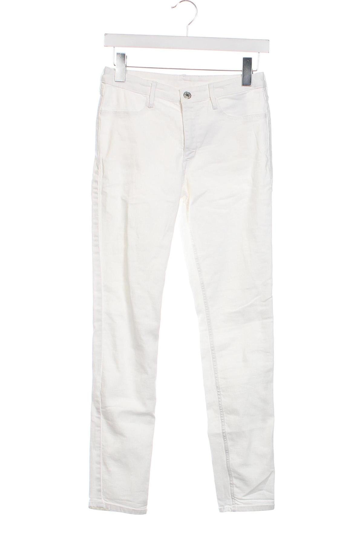 Kinderjeans H&M, Größe 13-14y/ 164-168 cm, Farbe Weiß, Preis € 12,28