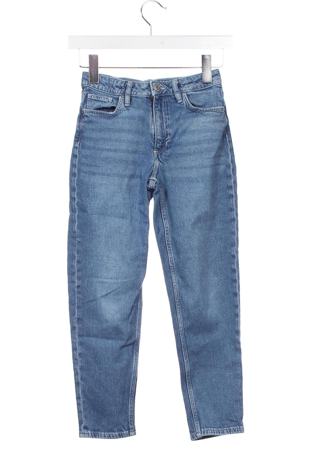 Detské džínsy  H&M, Veľkosť 7-8y/ 128-134 cm, Farba Modrá, Cena  9,33 €