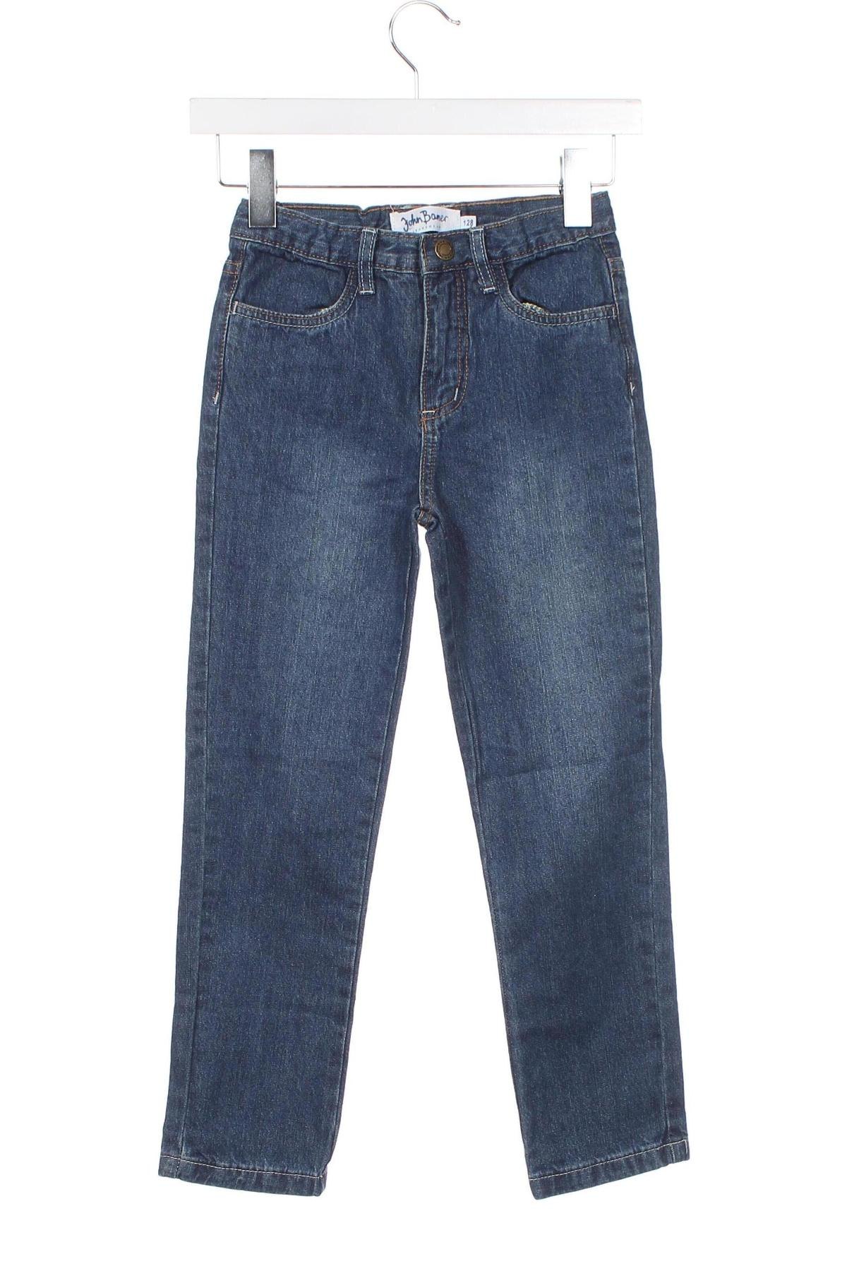 Kinderjeans John Baner, Größe 6-7y/ 122-128 cm, Farbe Blau, Preis 9,99 €