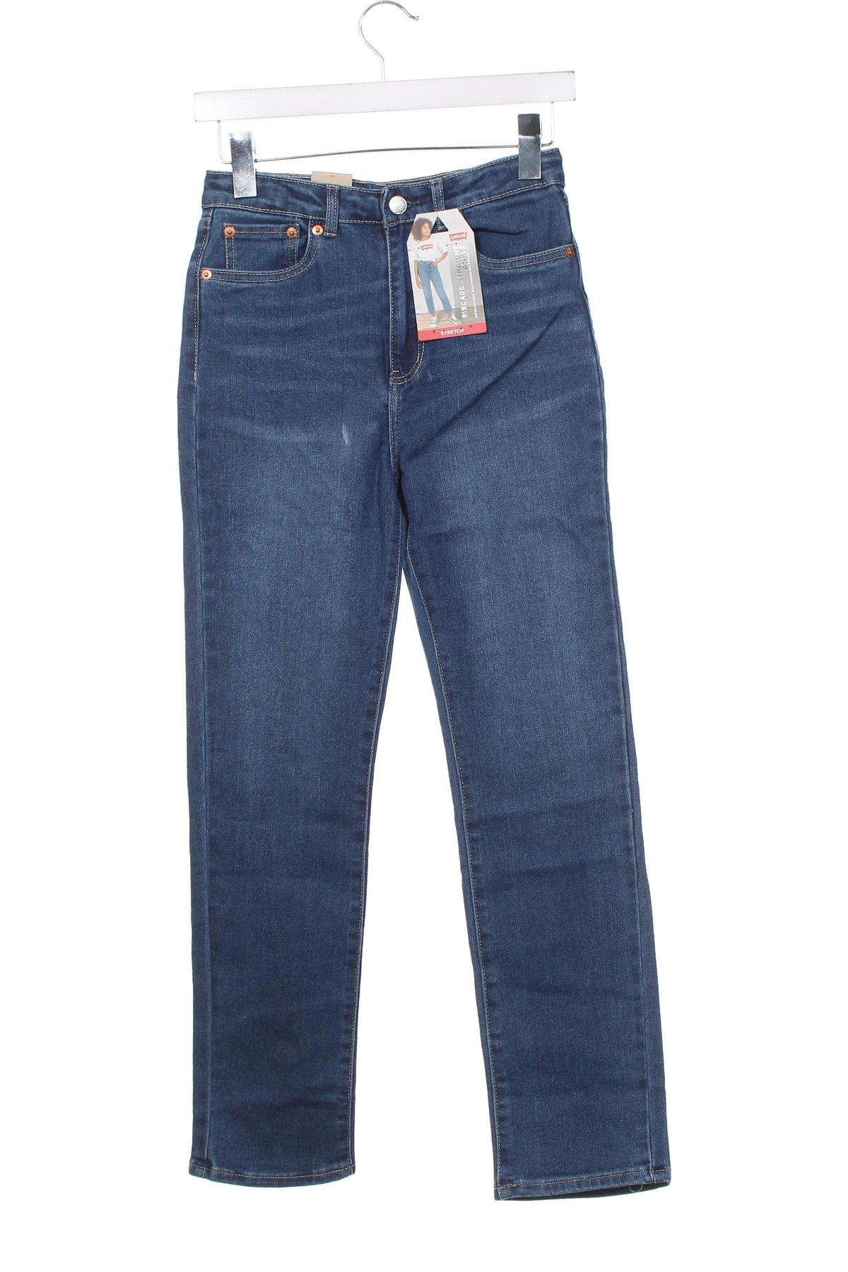 Blugi pentru copii Levi's, Mărime 11-12y/ 152-158 cm, Culoare Albastru, Preț 147,63 Lei