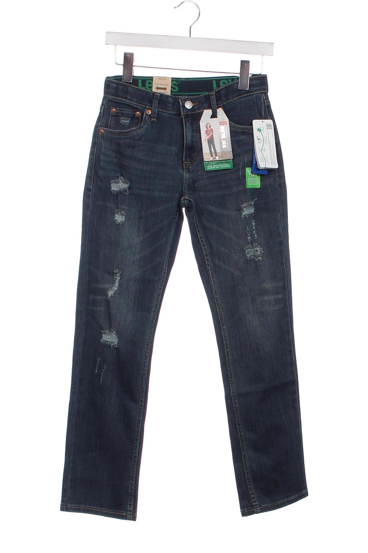 Dětské džíny  Levi's, Velikost 13-14y/ 164-168 cm, Barva Modrá, Cena  665,00 Kč