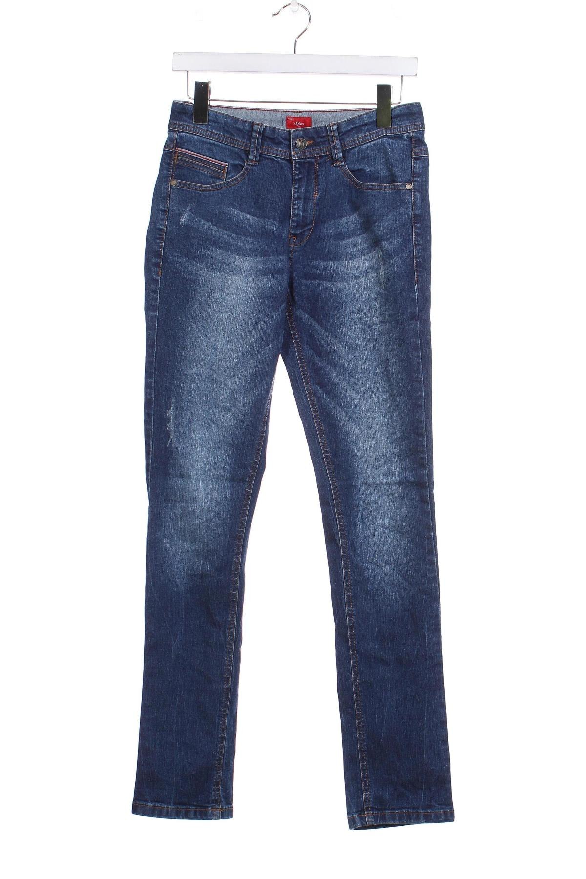 Kinderjeans S.Oliver, Größe 14-15y/ 168-170 cm, Farbe Blau, Preis € 9,40