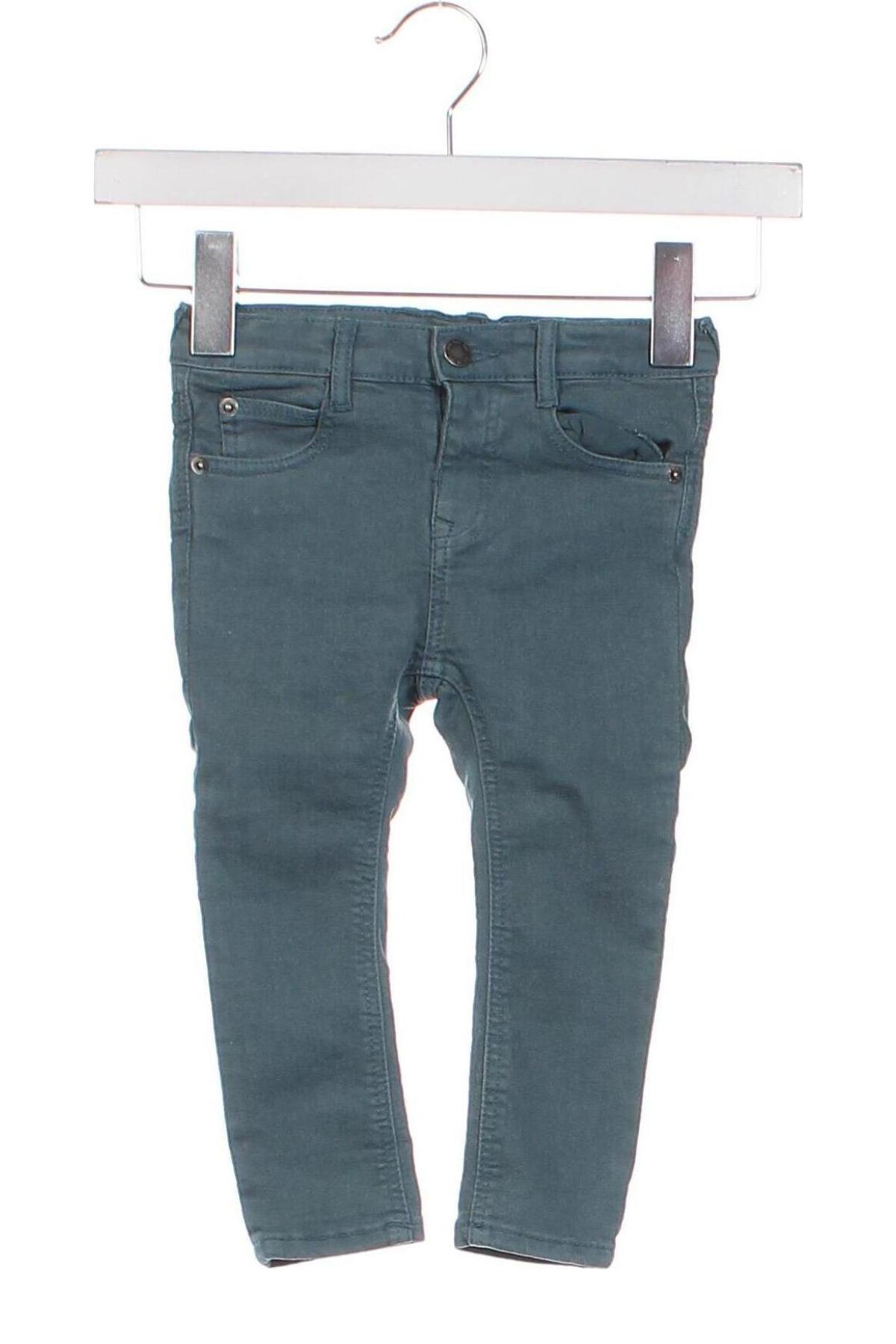 Dziecięce jeansy Zara, Rozmiar 12-18m/ 80-86 cm, Kolor Niebieski, Cena 41,45 zł