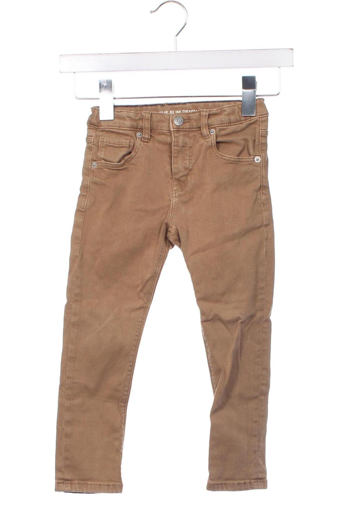 Kinderjeans Zara, Größe 4-5y/ 110-116 cm, Farbe Braun, Preis € 5,25