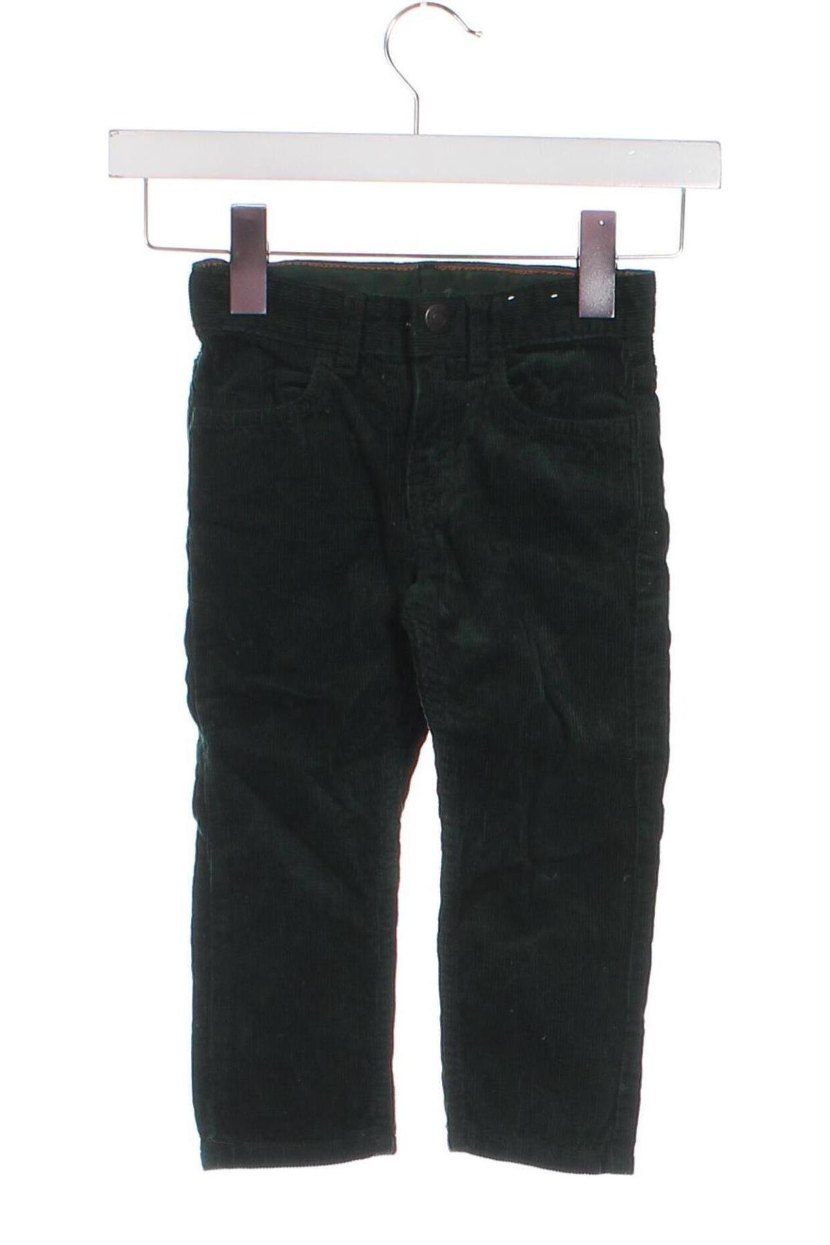 Kinder Cordhose H&M, Größe 2-3y/ 98-104 cm, Farbe Grün, Preis 6,17 €