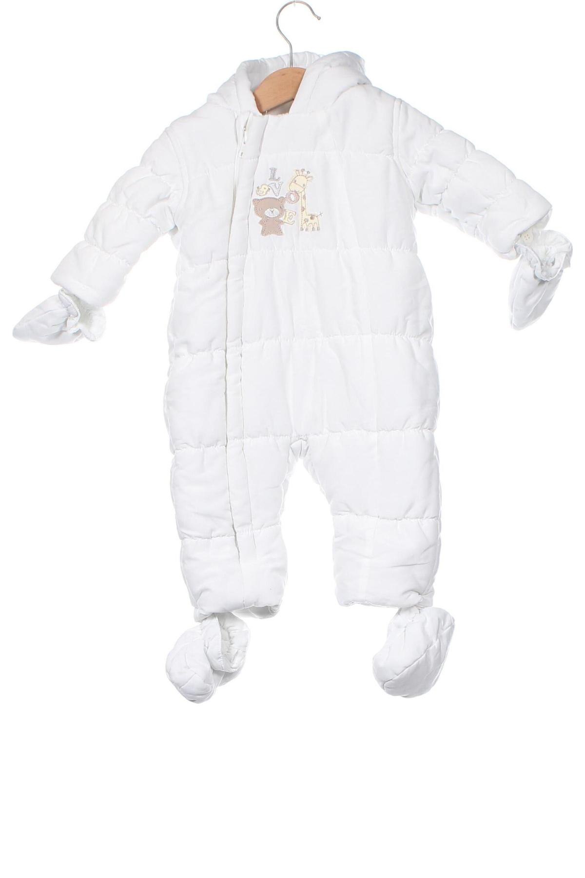 Kinder Overall, Größe 3-6m/ 62-68 cm, Farbe Weiß, Preis € 9,60