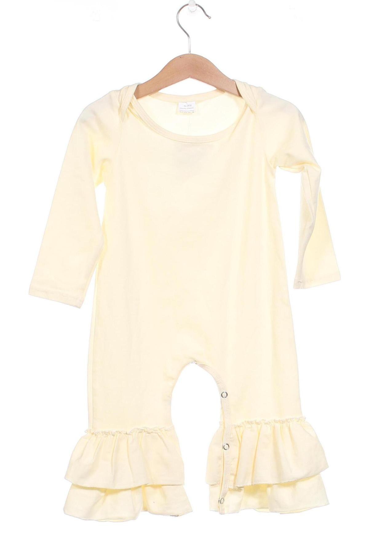 Kinder Overall, Größe 12-18m/ 80-86 cm, Farbe Ecru, Preis € 9,33