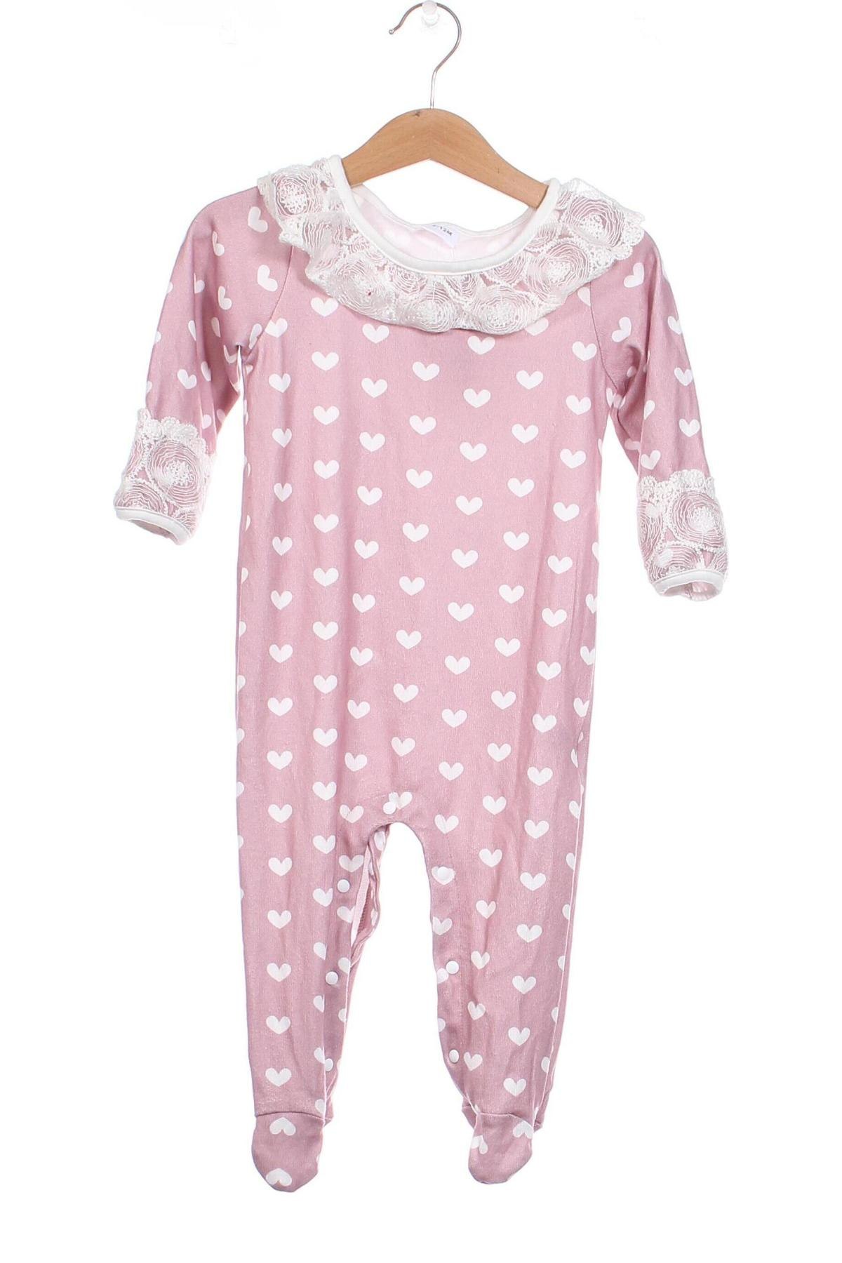 Kinder Overall, Größe 9-12m/ 74-80 cm, Farbe Aschrosa, Preis 26,09 €