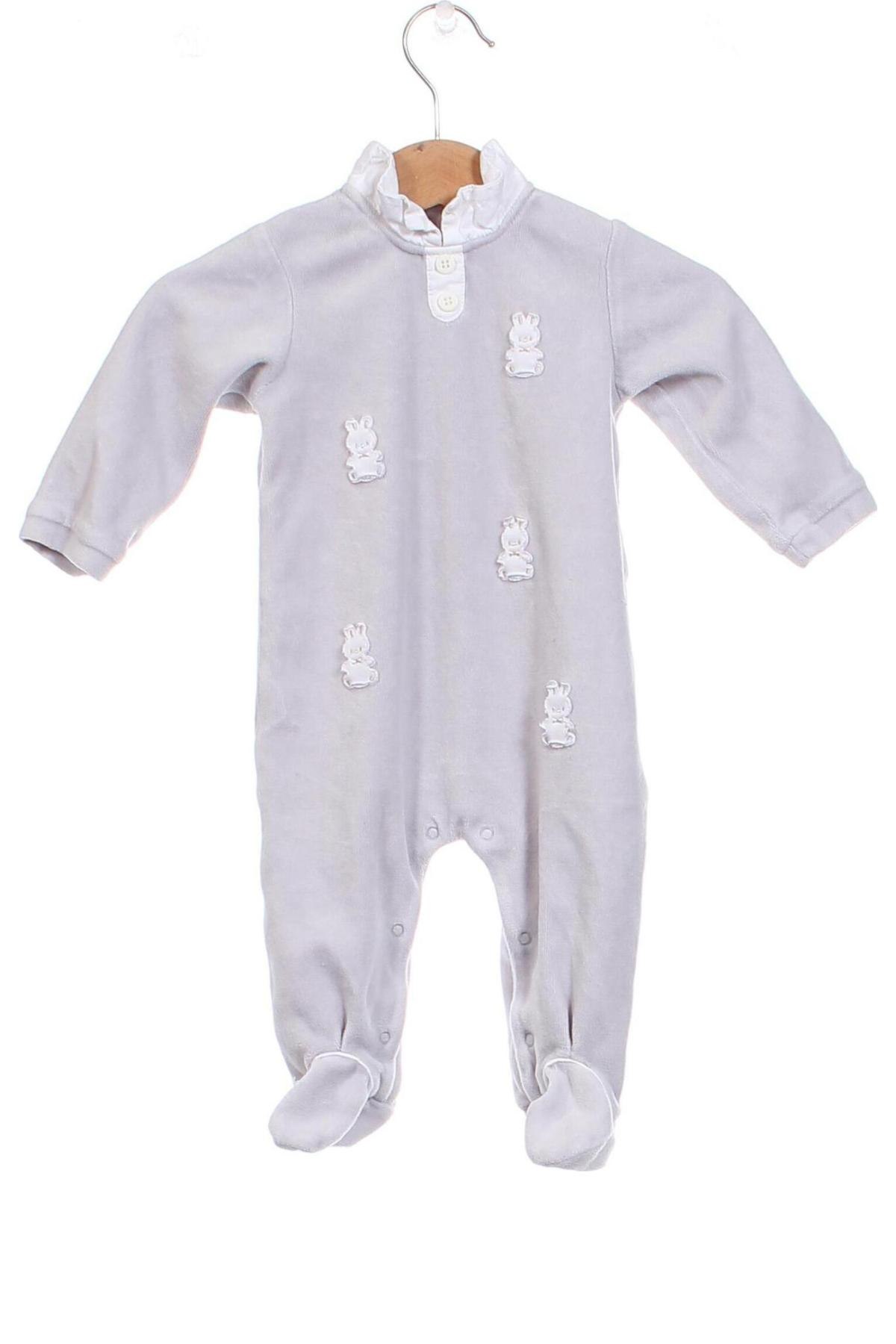 Kinder Overall, Größe 3-6m/ 62-68 cm, Farbe Grau, Preis € 9,33