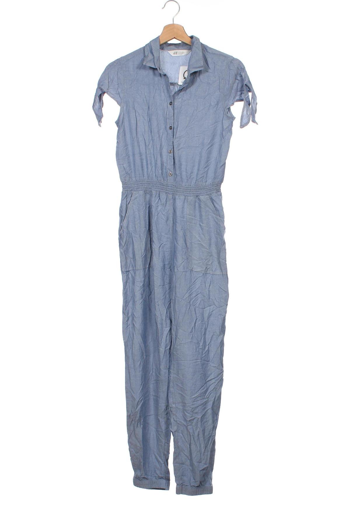 Kinder Overall H&M, Größe 12-13y/ 158-164 cm, Farbe Blau, Preis € 4,45