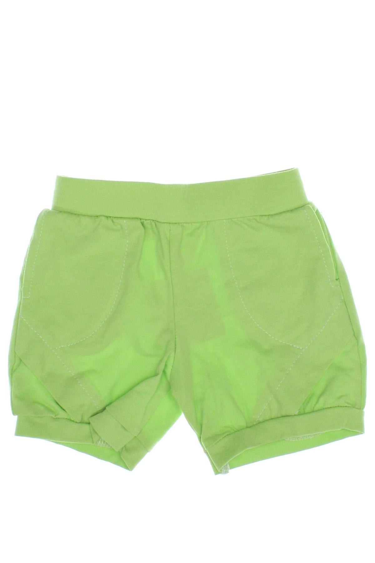Παιδικό κοντό παντελόνι, Μέγεθος 3-6m/ 62-68 εκ., Χρώμα Πράσινο, Τιμή 4,08 €