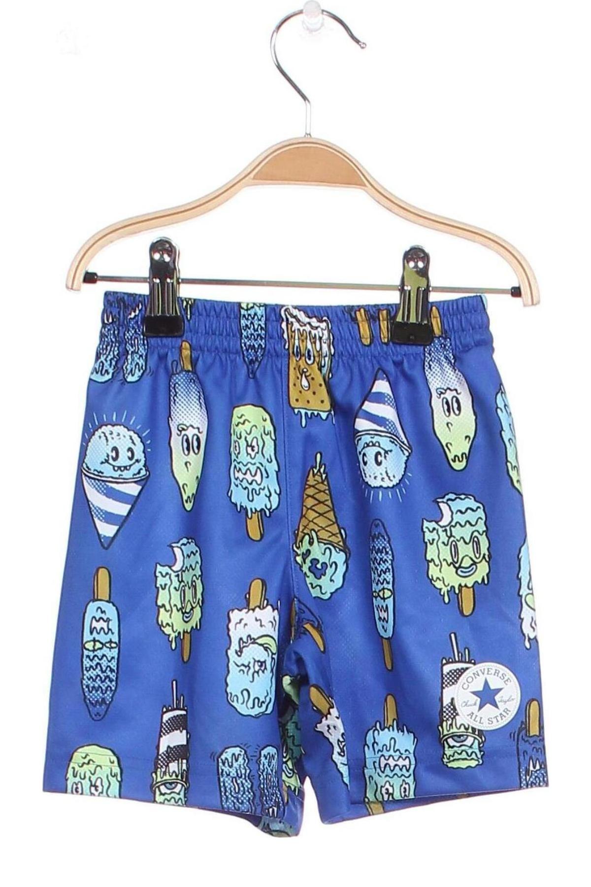 Pantaloni scurți pentru copii Converse, Mărime 18-24m/ 86-98 cm, Culoare Albastru, Preț 93,05 Lei