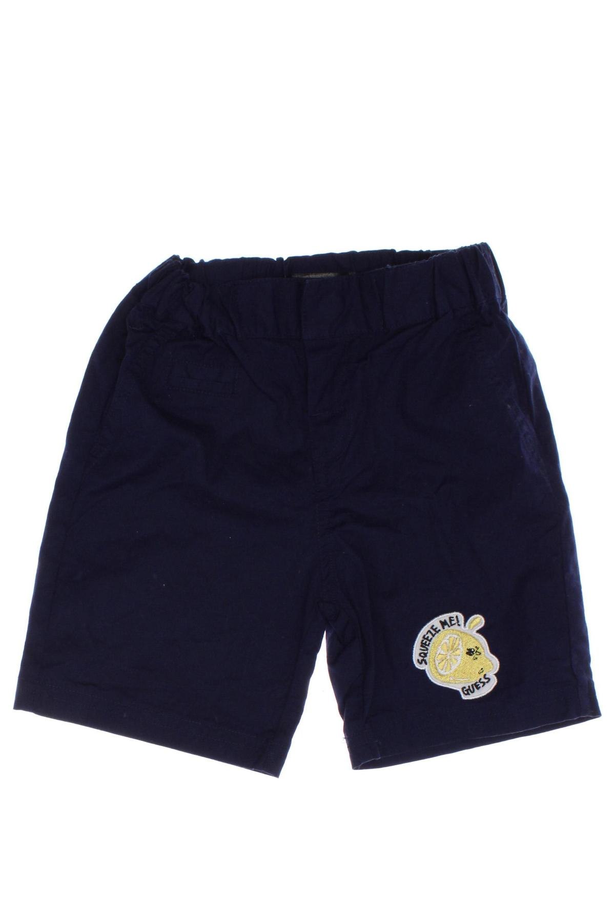 Pantaloni scurți pentru copii Guess, Mărime 18-24m/ 86-98 cm, Culoare Albastru, Preț 71,43 Lei