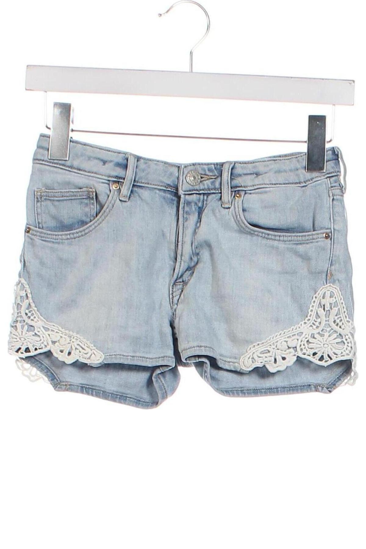 Kinder Shorts H&M, Größe 10-11y/ 146-152 cm, Farbe Blau, Preis € 4,08